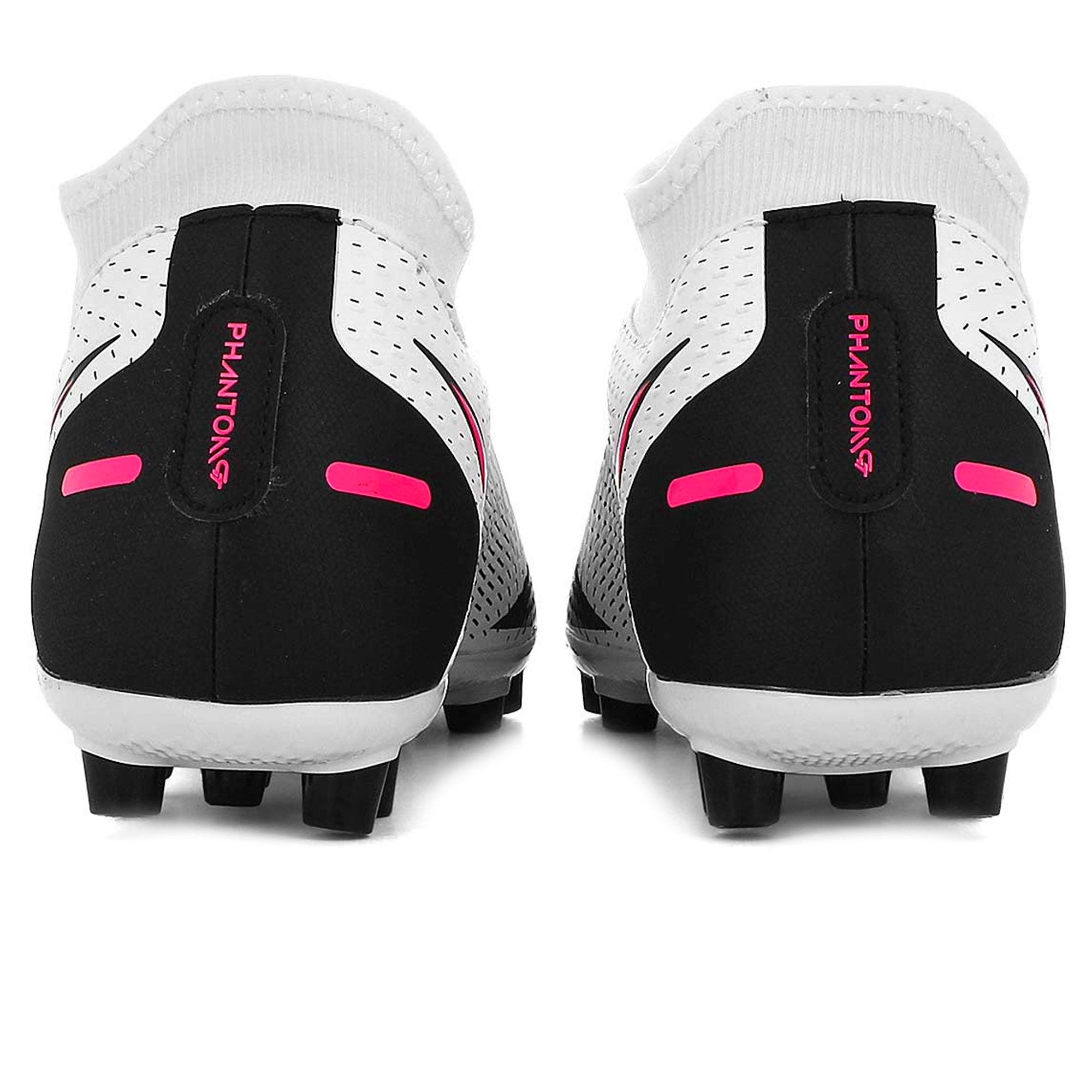 Botas de fútbol Nike Phantom GT Academy DF AG Blanco Rosa - Fútbol Factory