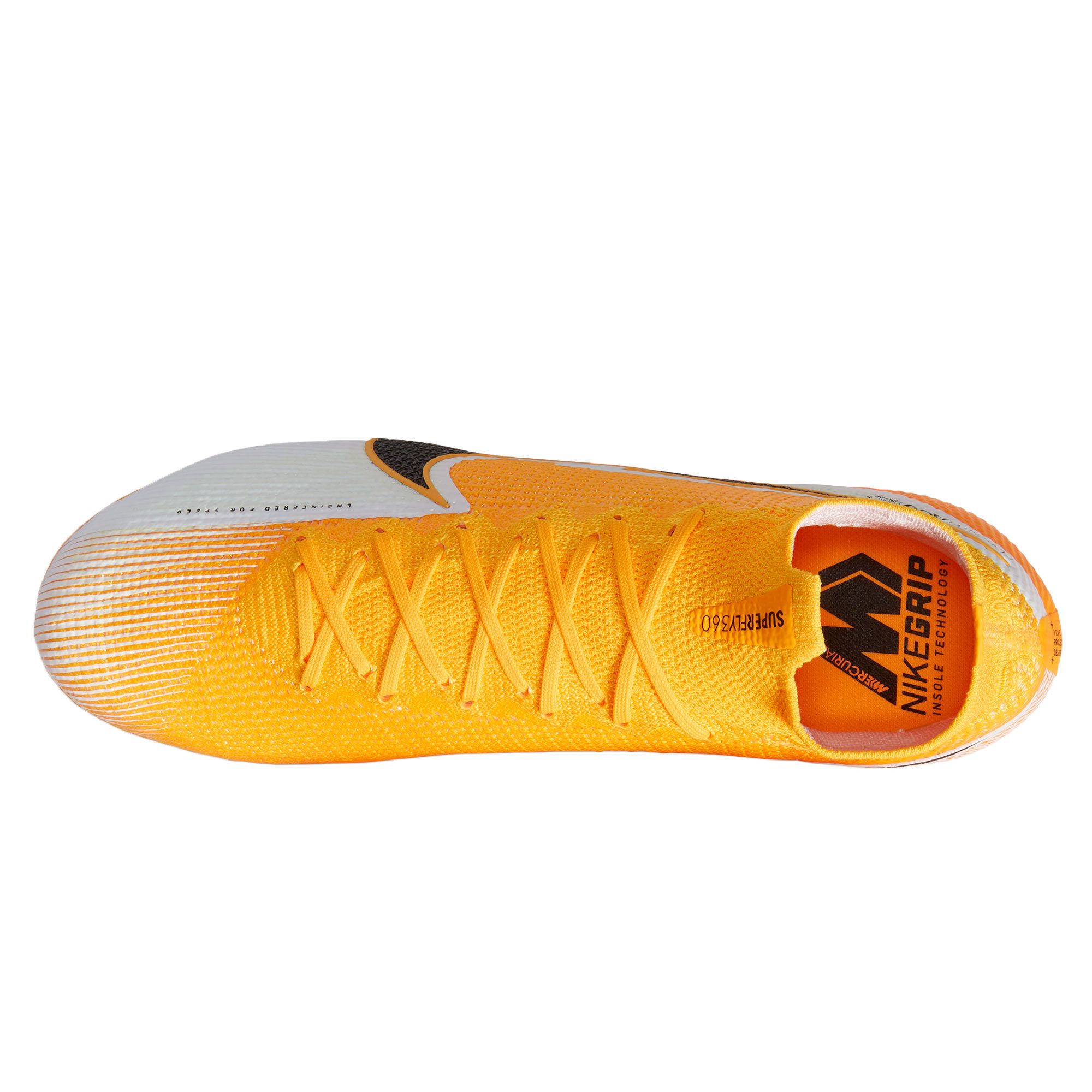 Botas Nike Mercurial Superfly 7 Elite FG Naranja Blanco - Fútbol Factory