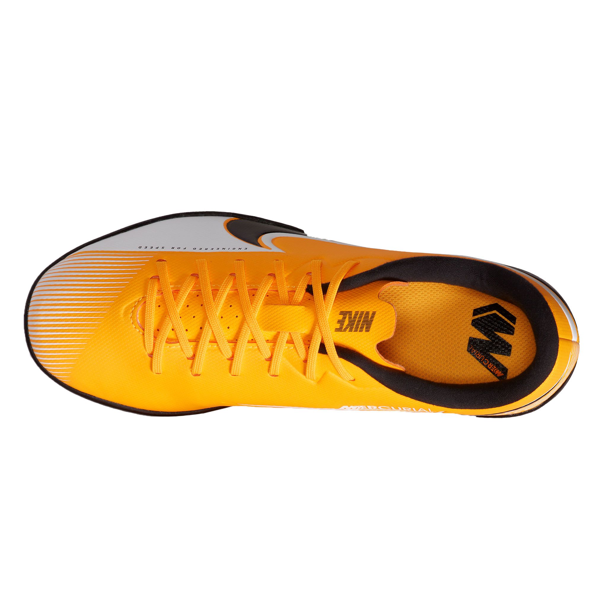 Zapatillas de Fútbol Sala Nike Mercurial Vapor 13 Academy IC Junior Naranja Blan - Fútbol Factory