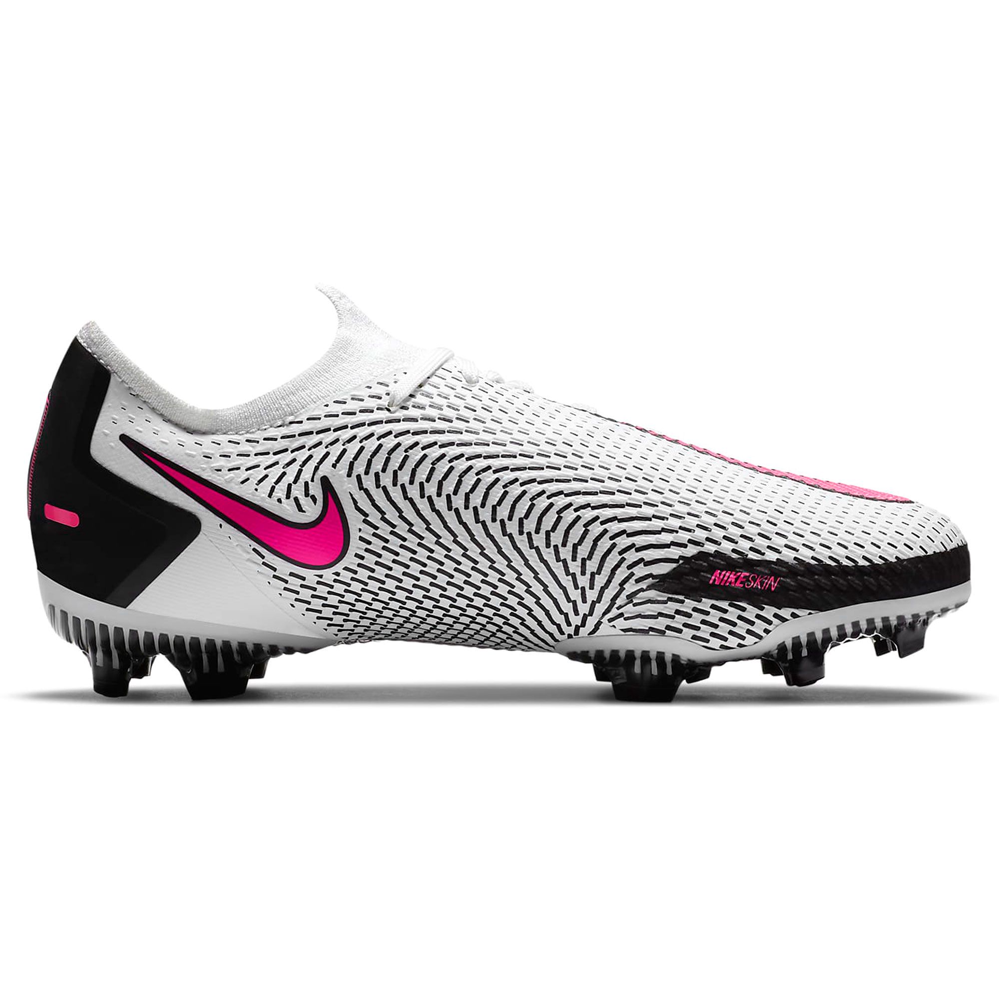 Botas de fútbol Nike Phantom GT Pro FG Junior Blanco Rosa - Fútbol Factory