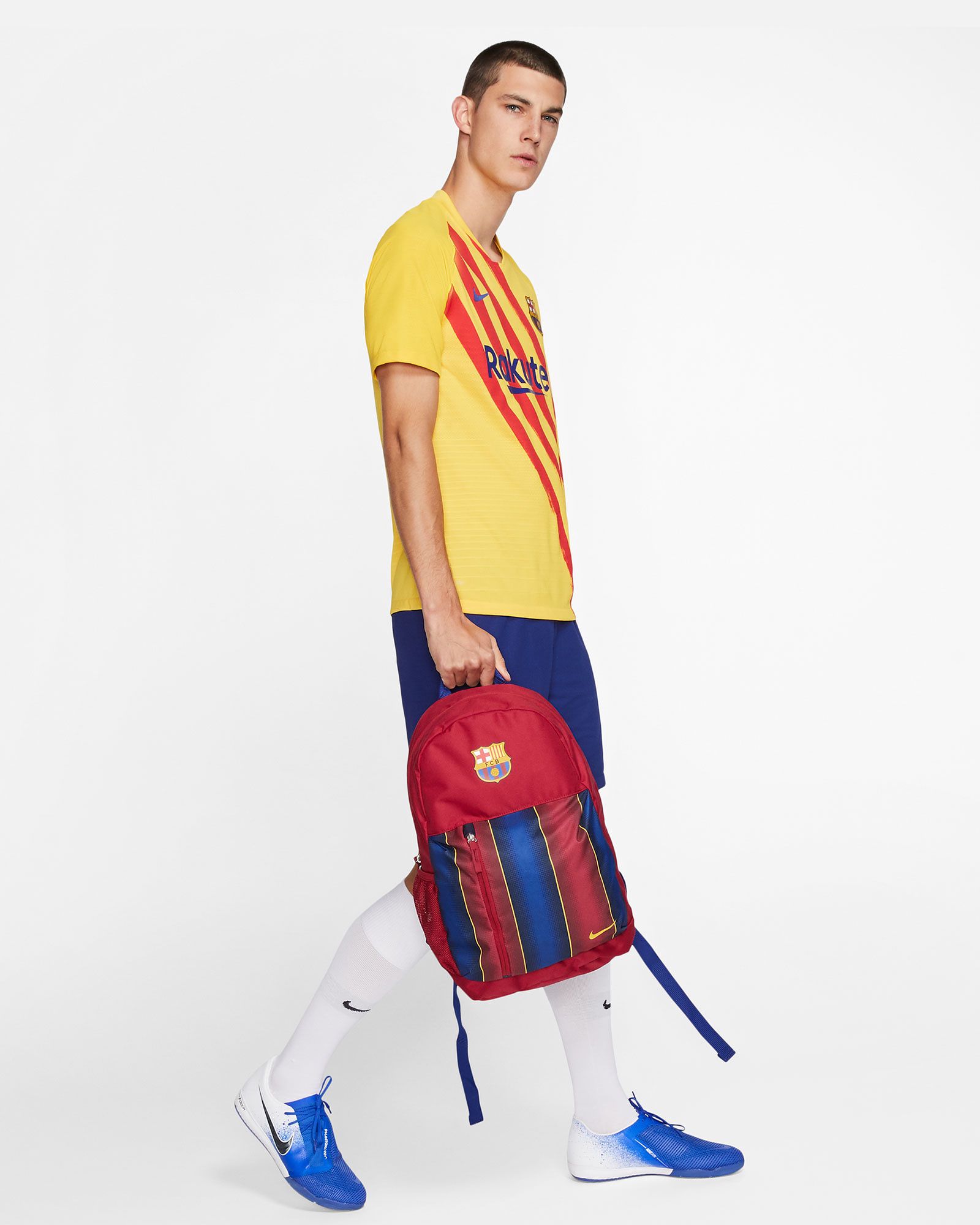 Mochila FC Barcelona 2020/2021 Stadium Azul Rojo - Fútbol Factory