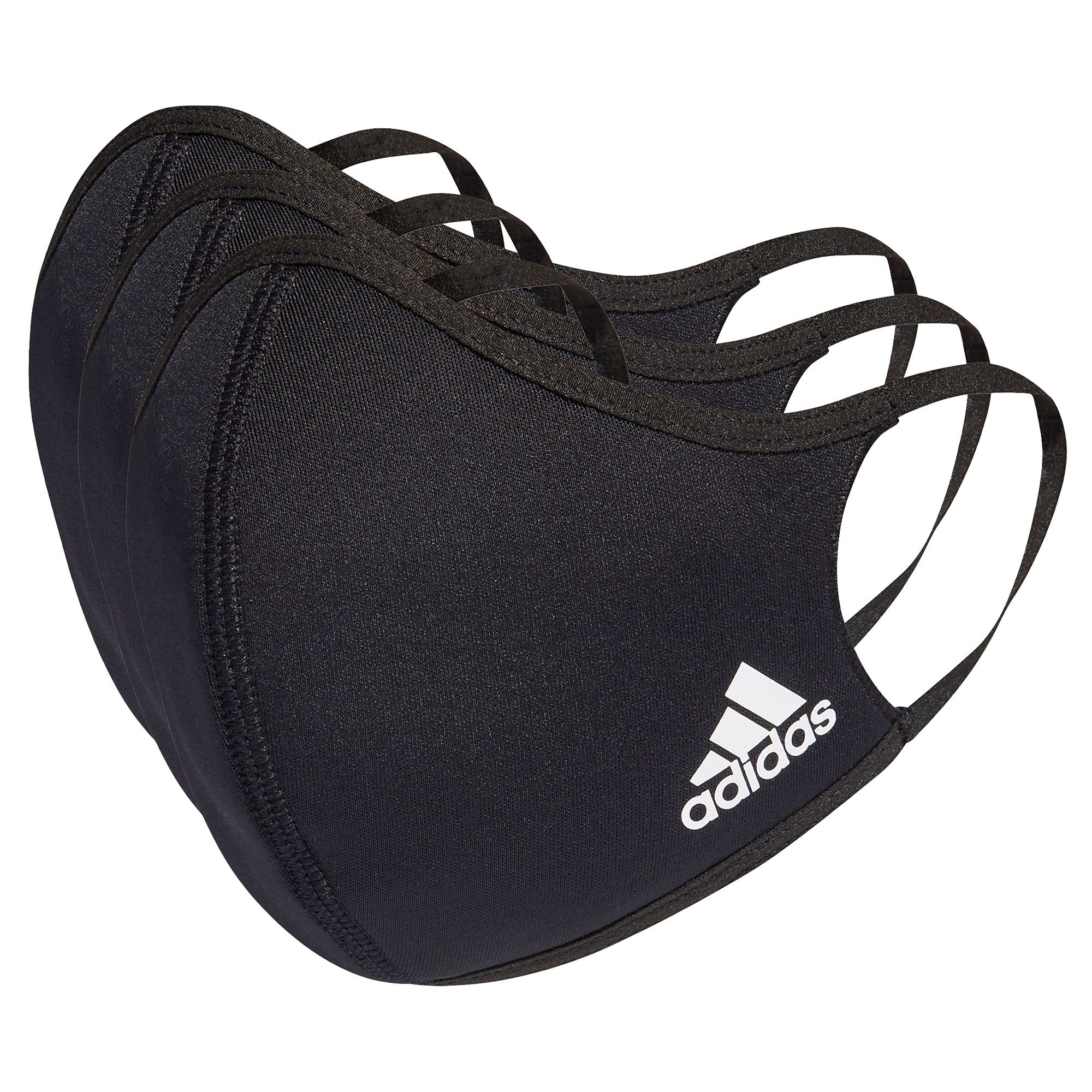 Mascarilla adidas Athletics M/L Negro x3 - Fútbol Factory