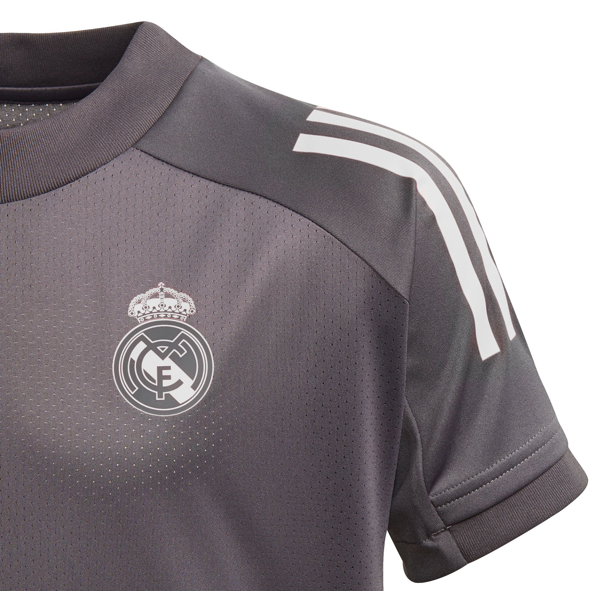 Camiseta de Training Real Madrid 2020/2021 Junior Gris - Fútbol Factory