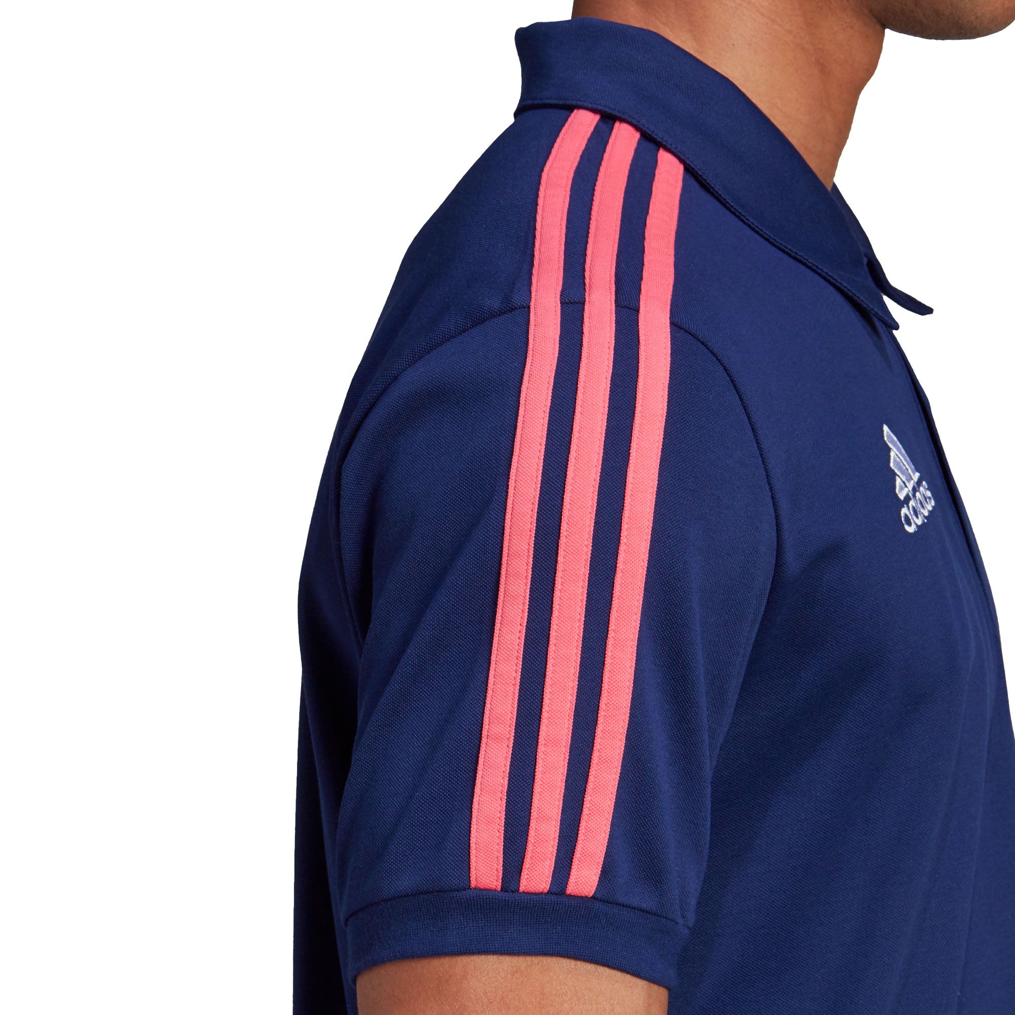 Polo de Paseo Real Madrid 2020/2021 Marino Rosa - Fútbol Factory
