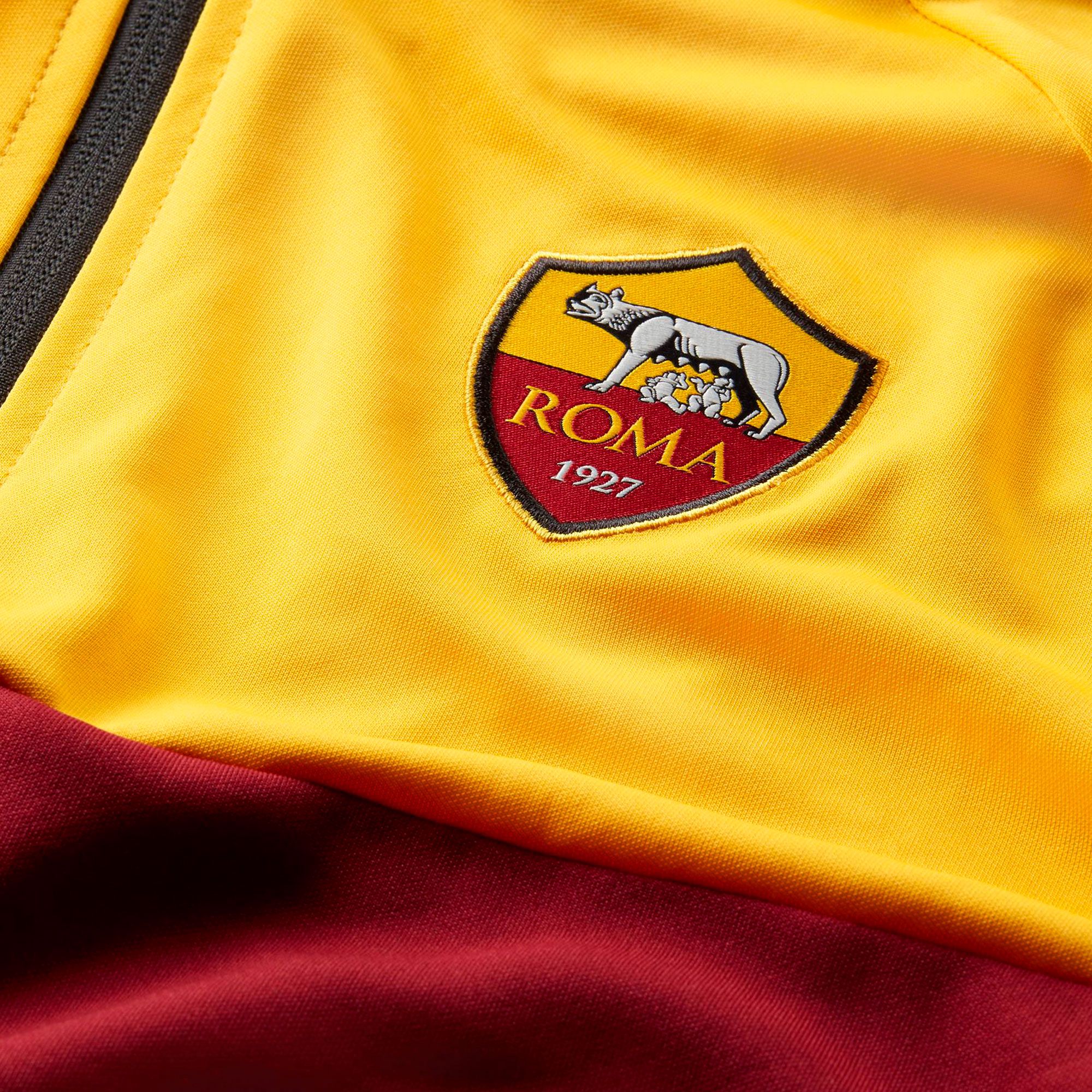 Chaqueta de Paseo AS Roma 2020/2021 Amarillo - Fútbol Factory