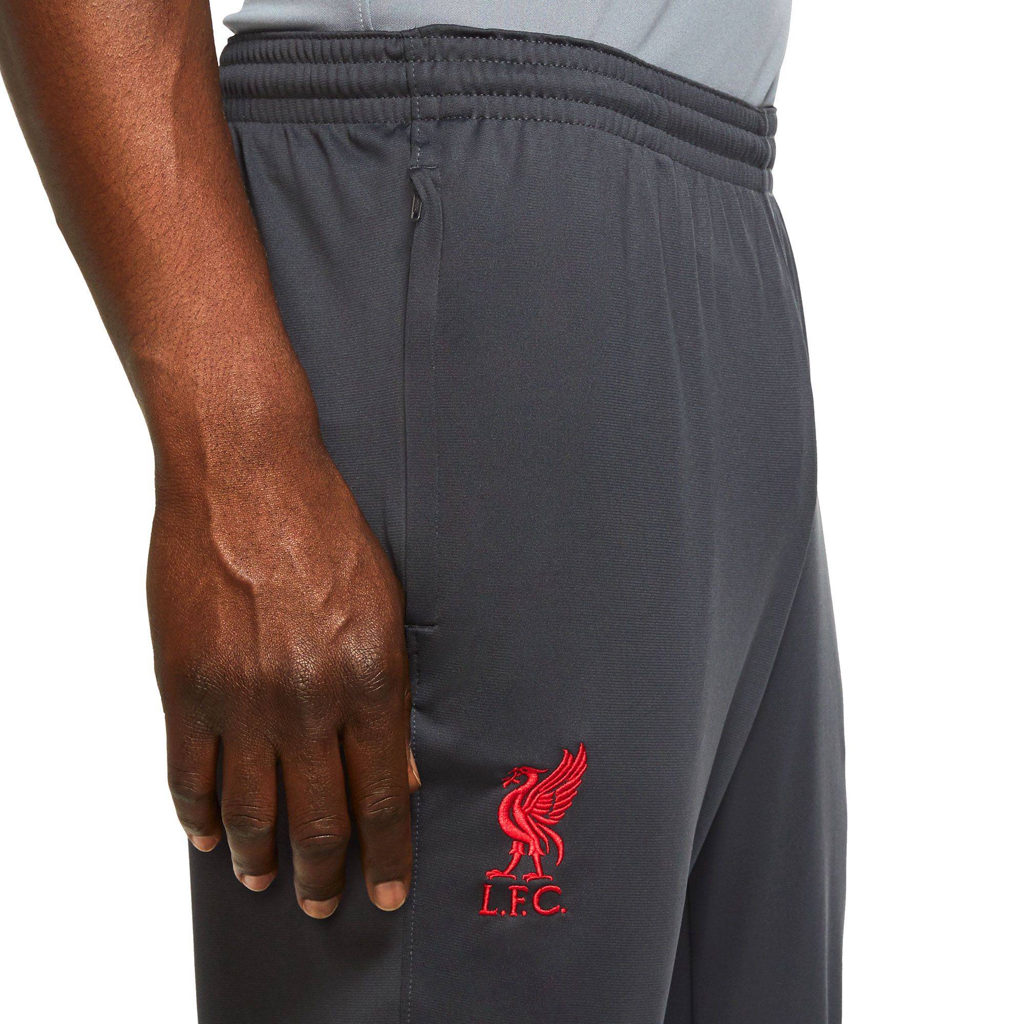 Pantalón Largo de Training Liverpool FC 2020/2021 Dry Strike Gris Rojo - Fútbol Factory