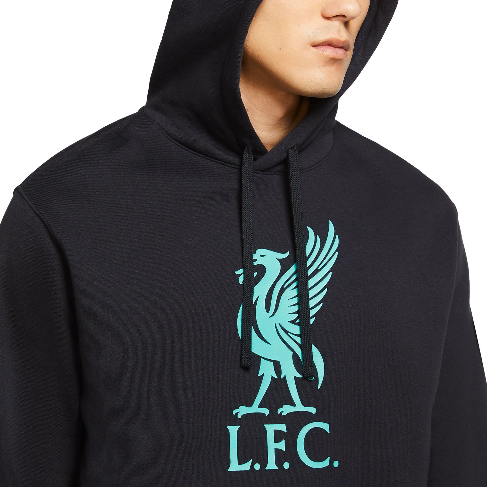 Sudadera de Paseo Liverpool FC 2020/2021 HD Negro - Fútbol Factory