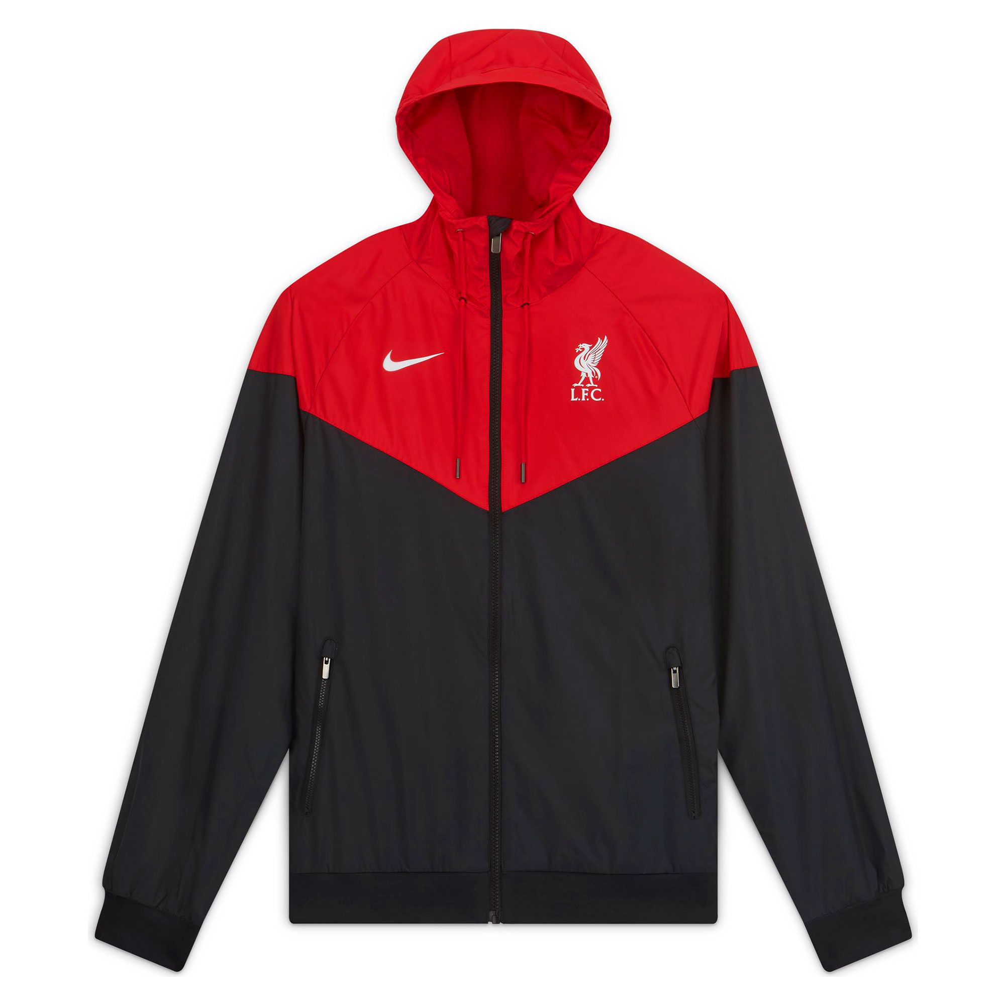 Chaqueta de Paseo Liverpool FC 2020/2021 WR Negro - Fútbol Factory