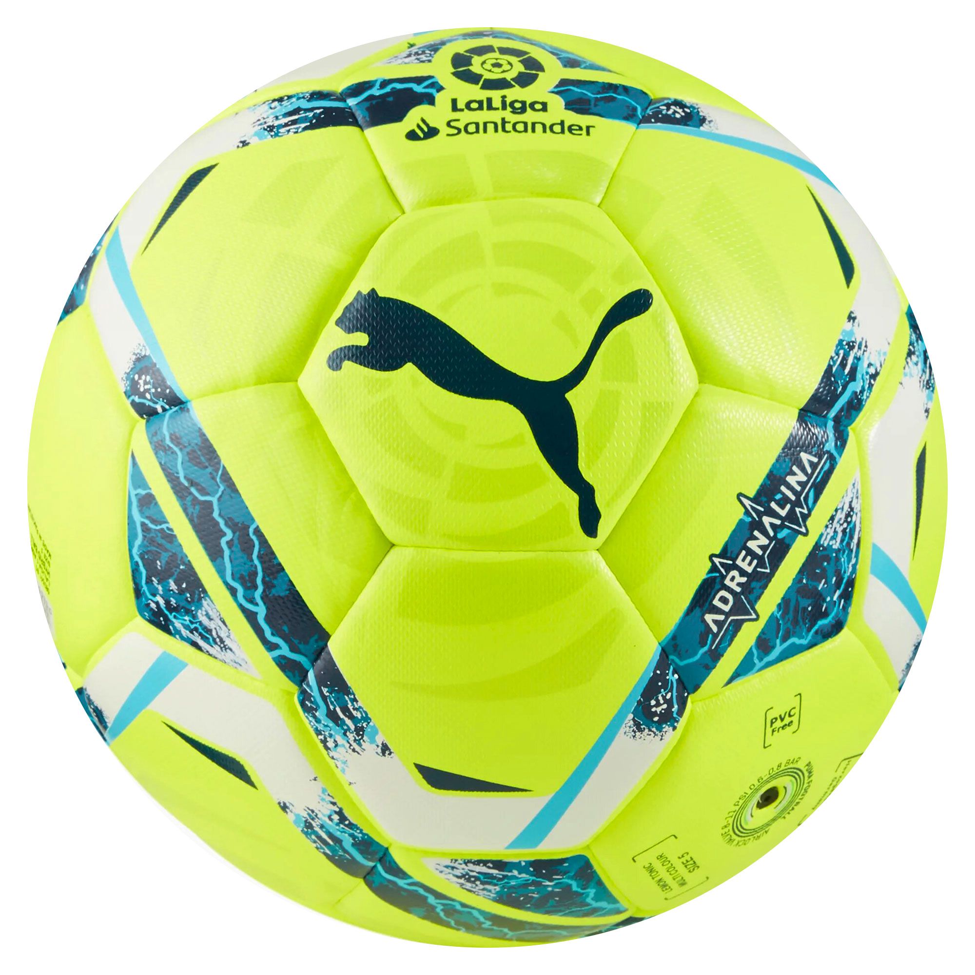 Balón de Fútbol 11 Puma Adrenalina LaLiga 2020/2021 Hybrid Amarillo - Fútbol Factory