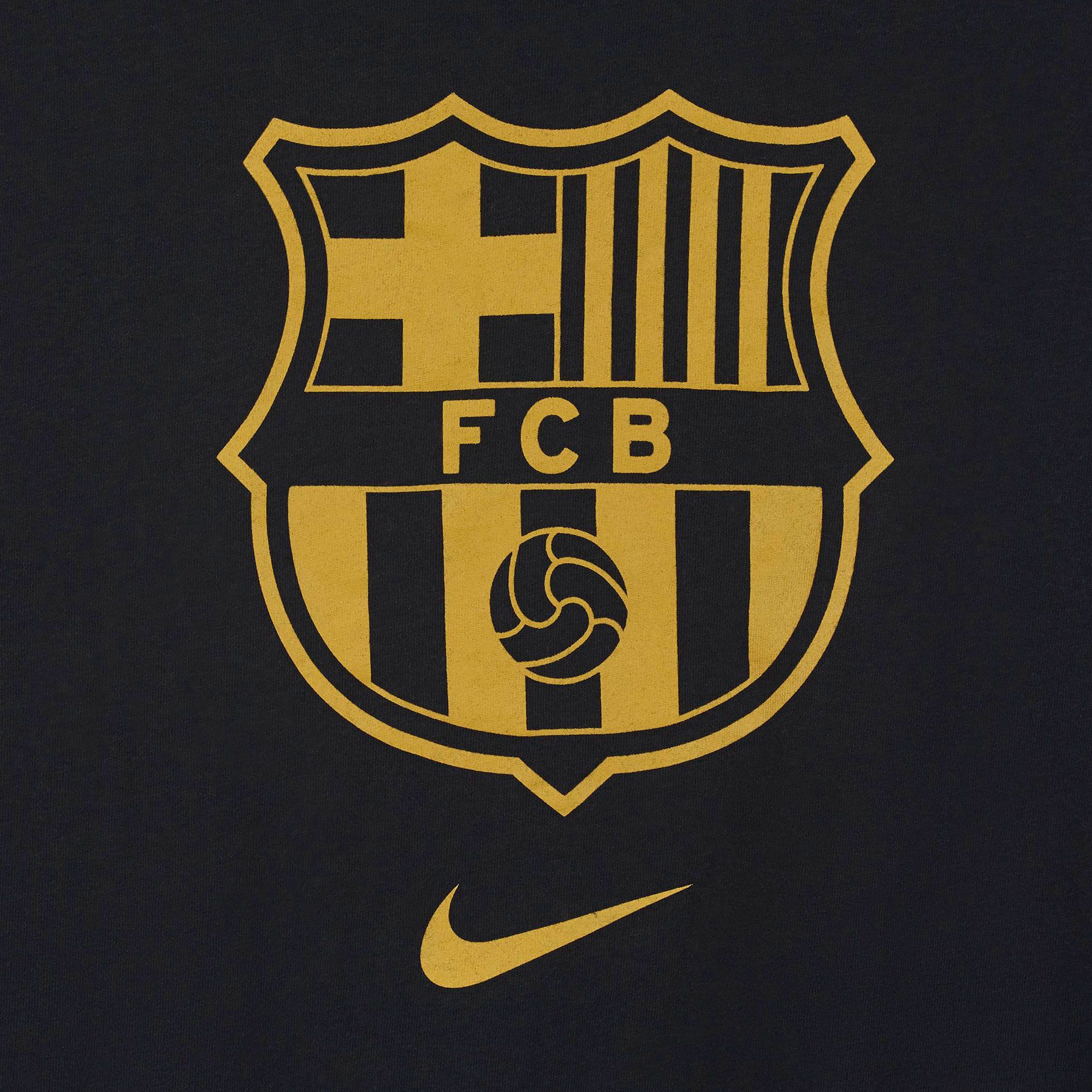 Camiseta de Paseo del FC Barcelona 2020/2021 Negro - Fútbol Factory