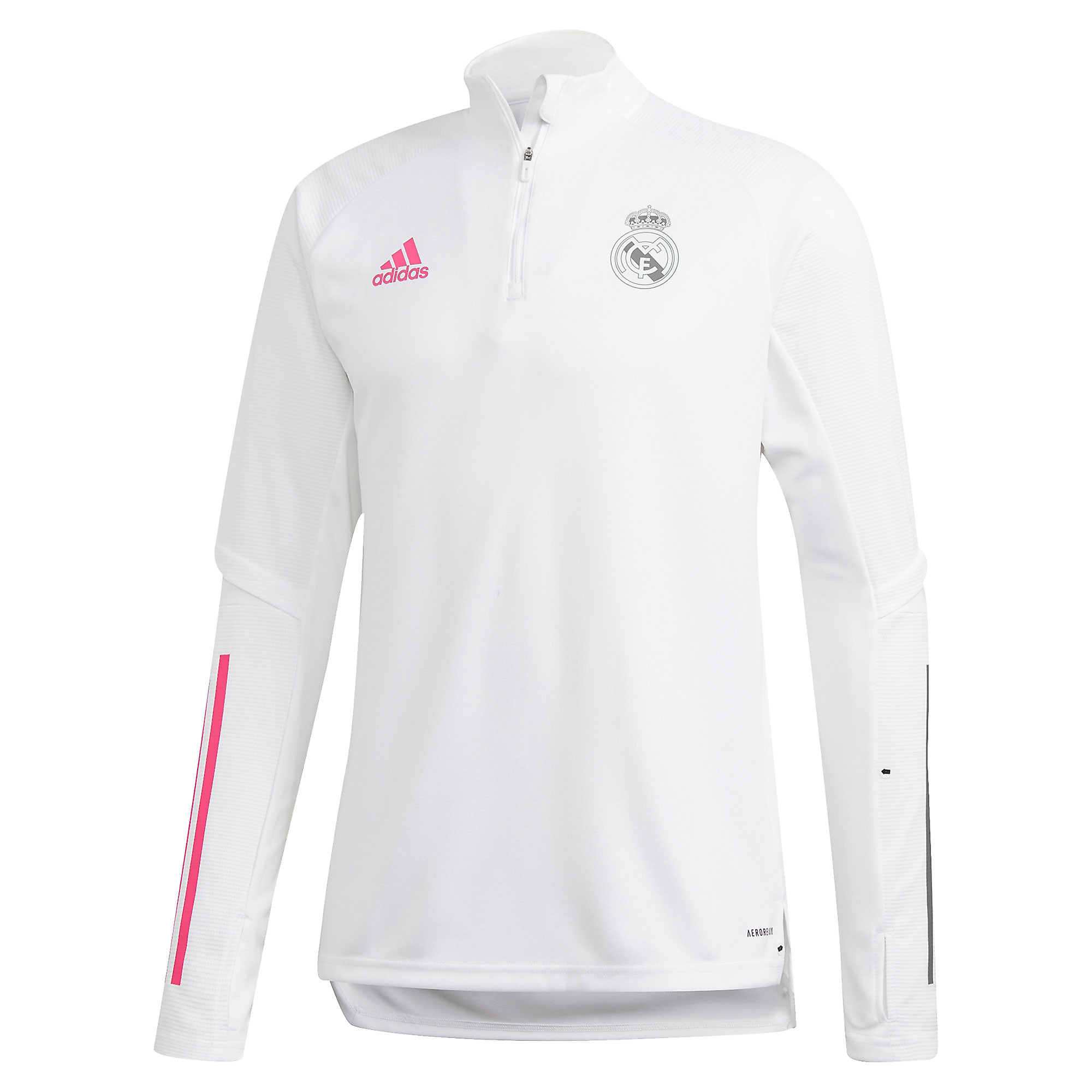 Sudadera de Training Real Madrid 2020/2021 Blanco Sudadera de Training Real Madrid 2020/2021 Blanco - Fútbol Factory