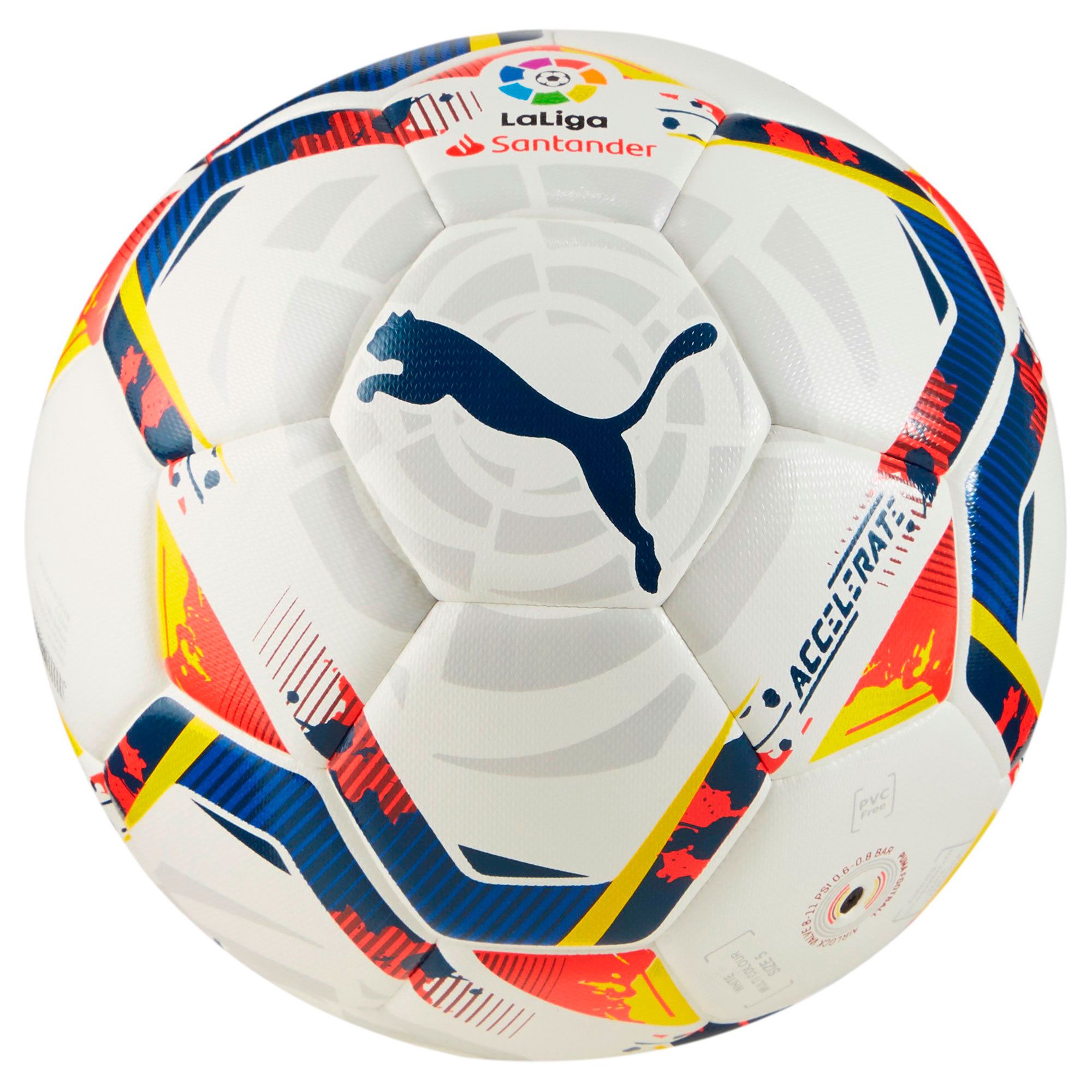 Balón de Fútbol 7 Puma Accelerate LaLiga 2020/2021 Hybrid Blanco - Fútbol Factory