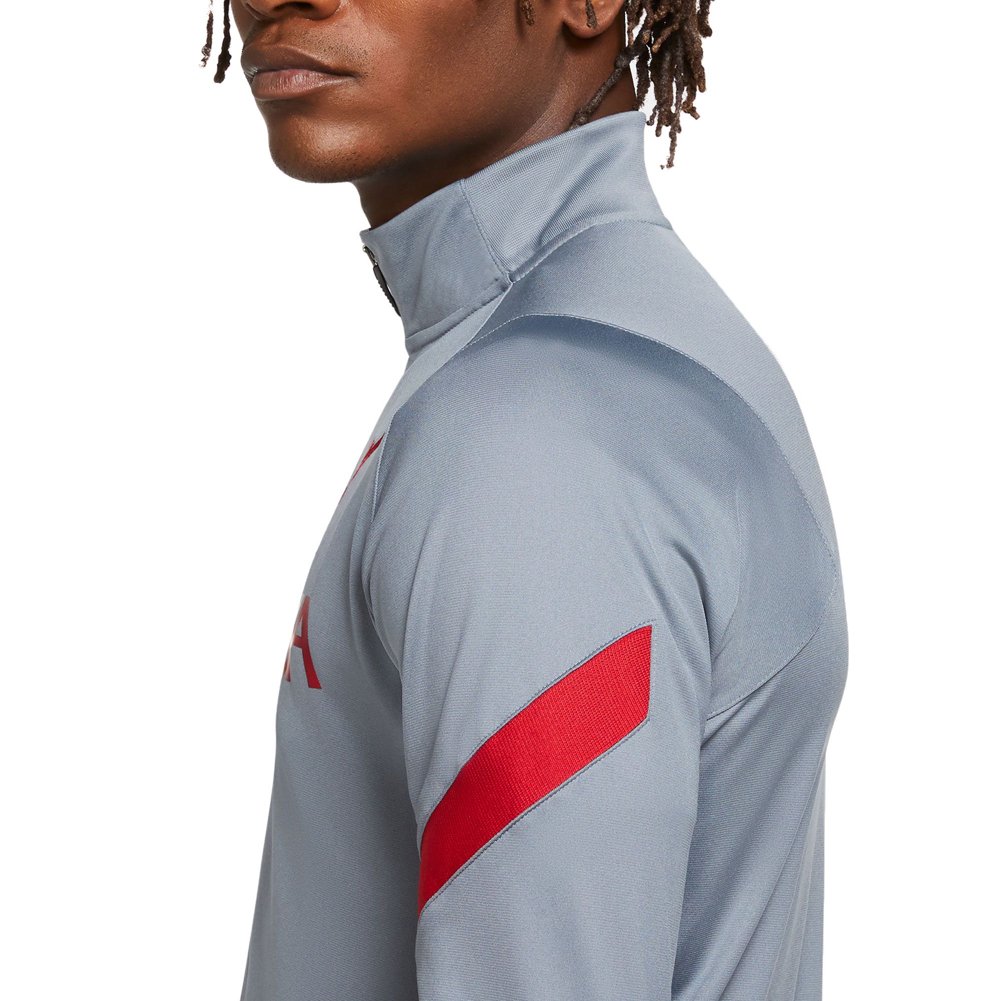 Chaqueta de Paseo Liverpool FC 2020/2021 Gris - Fútbol Factory