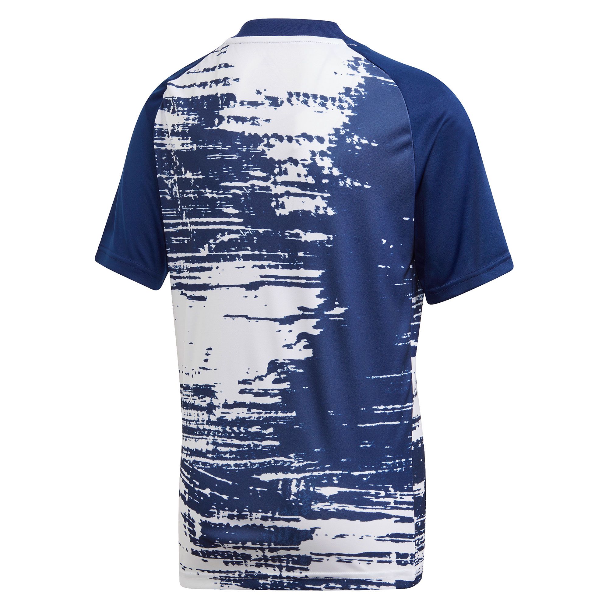 Camiseta de Calentamiento Real Madrid 2020/2021 Junior Blanco Marino - Fútbol Factory