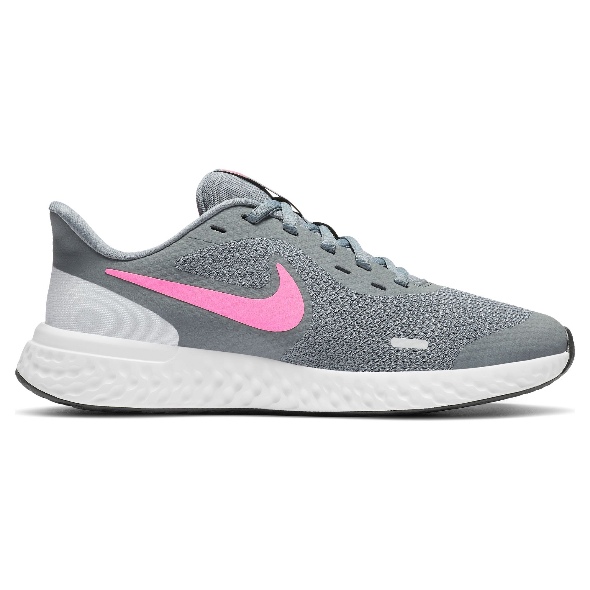 Zapatillas de Running Revolution 5 Junior Gris - Fútbol Factory