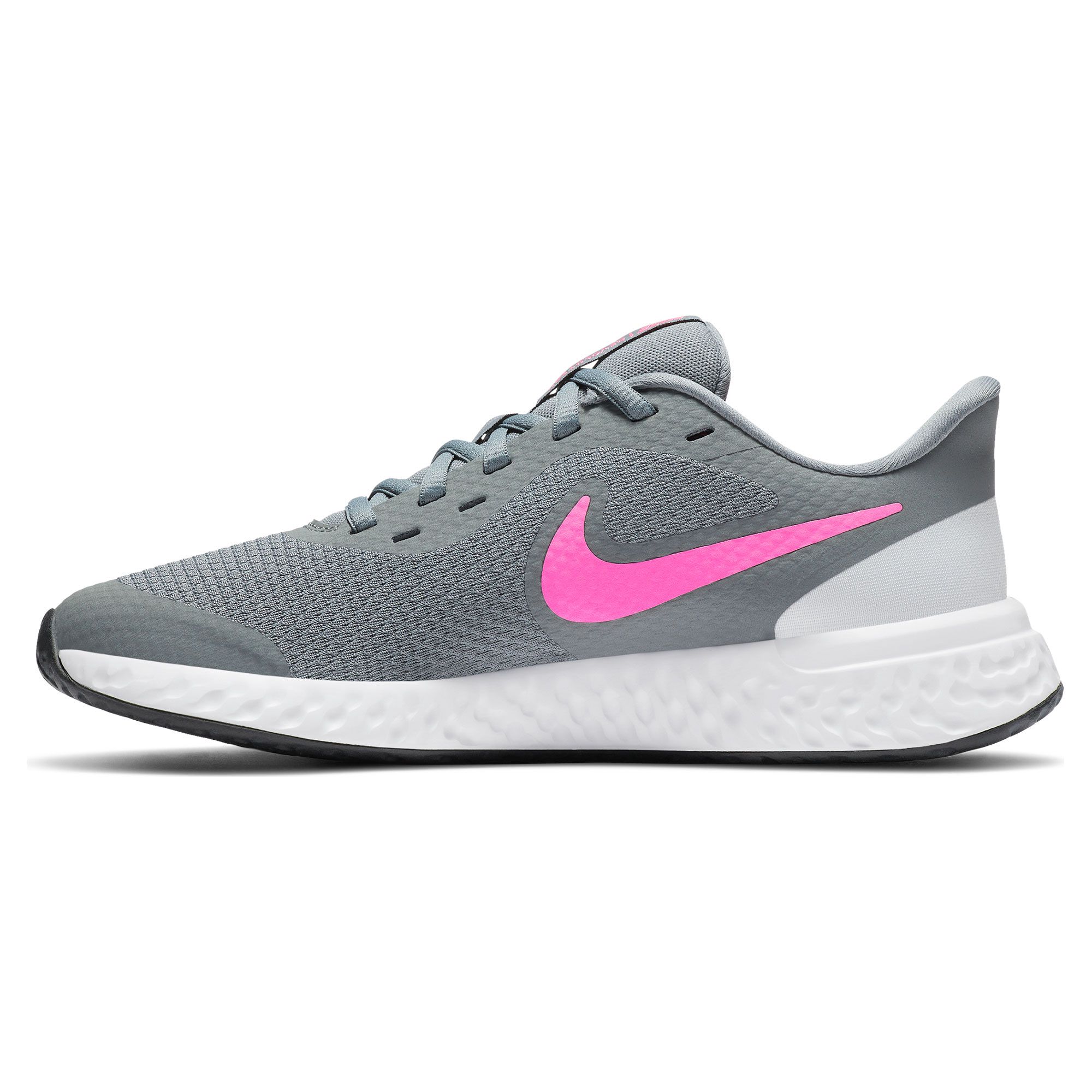 Zapatillas de Running Revolution 5 Junior Gris - Fútbol Factory