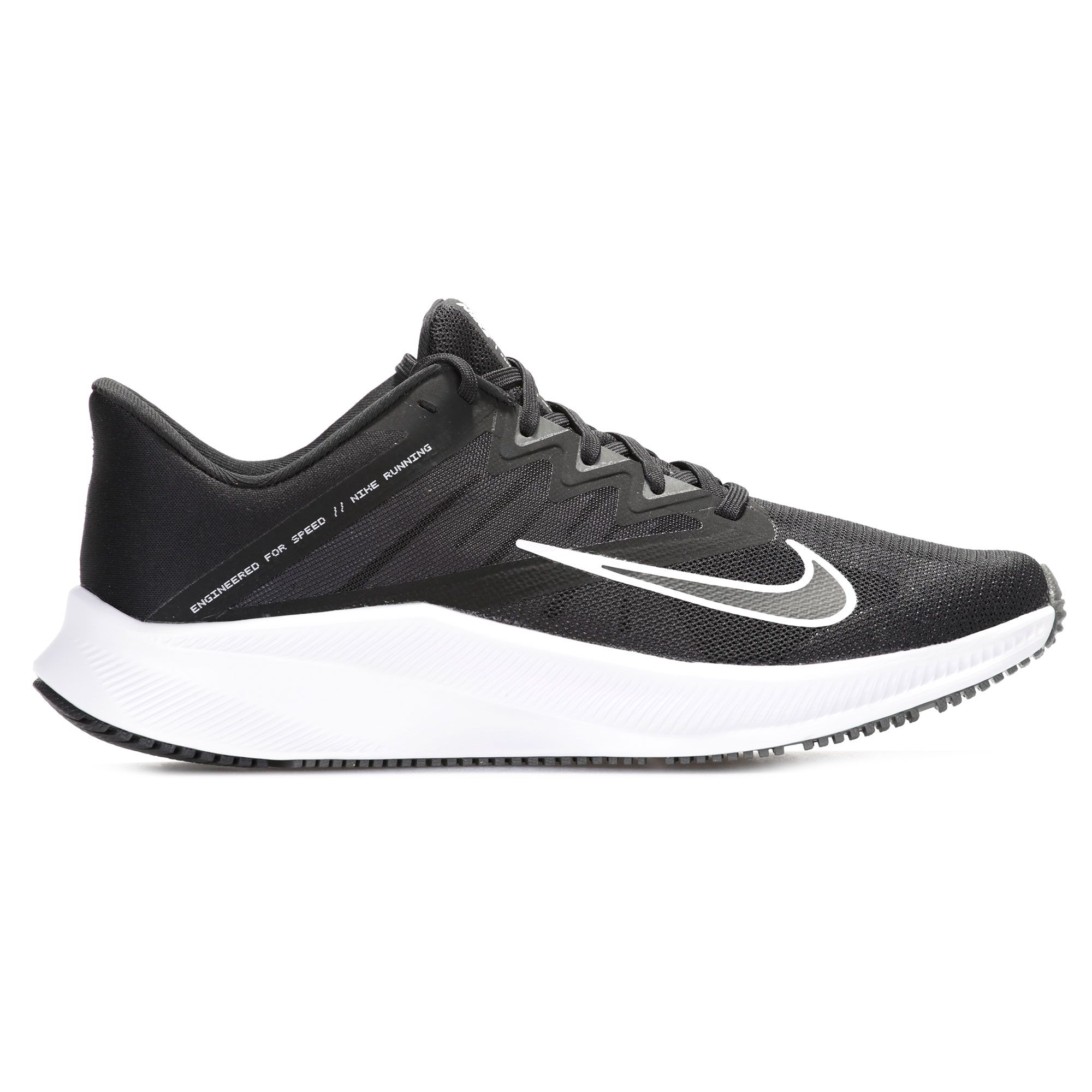 Zapatillas de Running Quest 3 Negro - Fútbol Factory