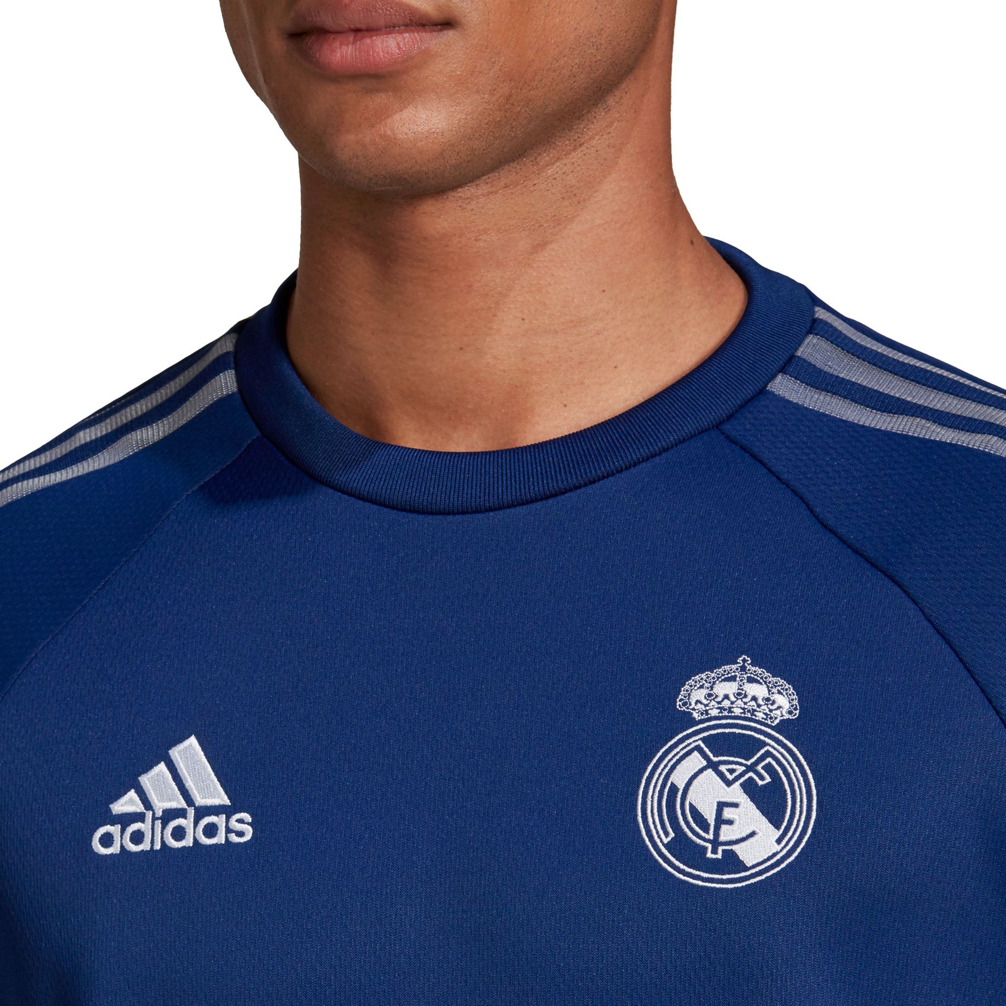 Sudadera de Paseo Real Madrid 2020/2021 Travel Azul - Fútbol Factory