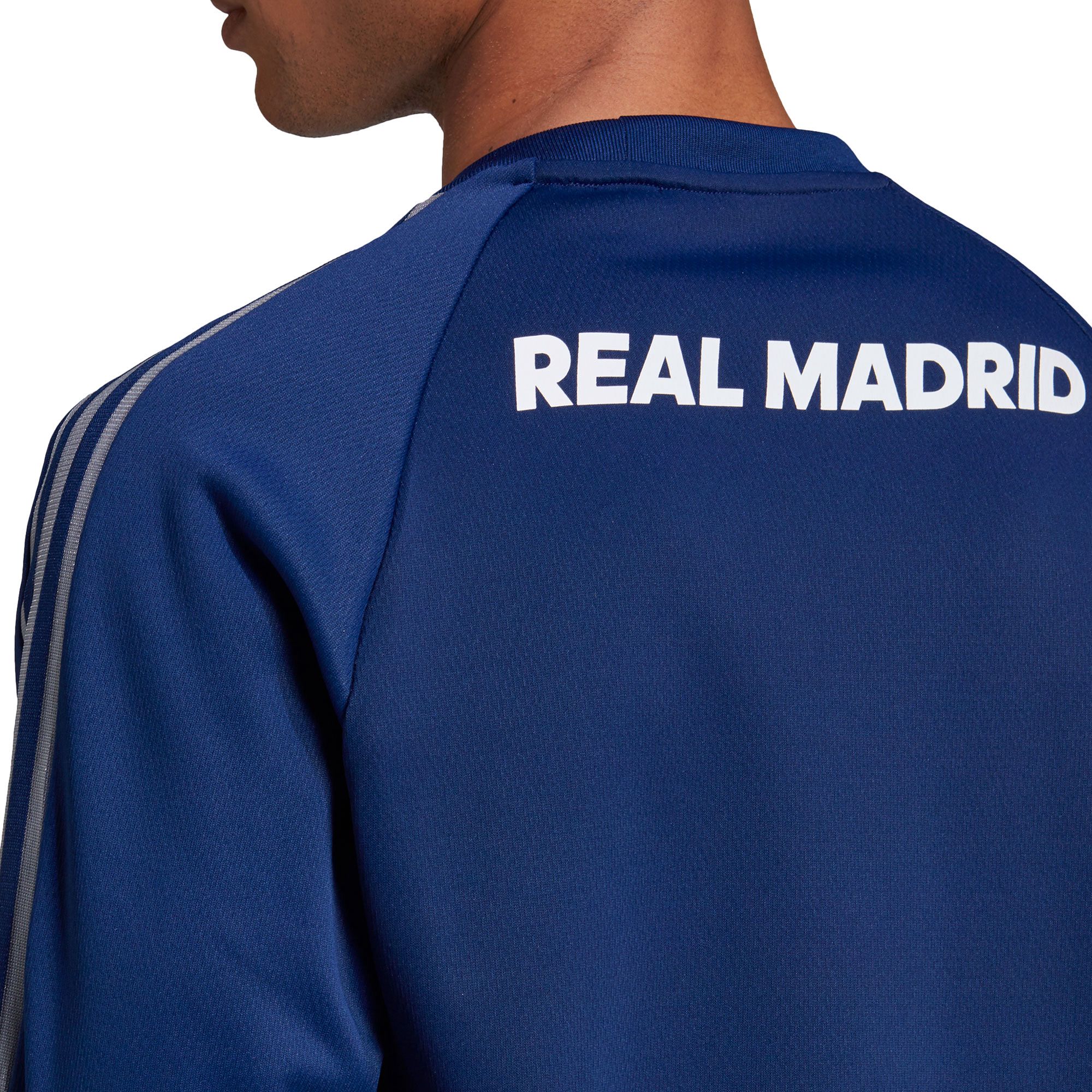 Sudadera de Paseo Real Madrid 2020/2021 Travel Azul - Fútbol Factory