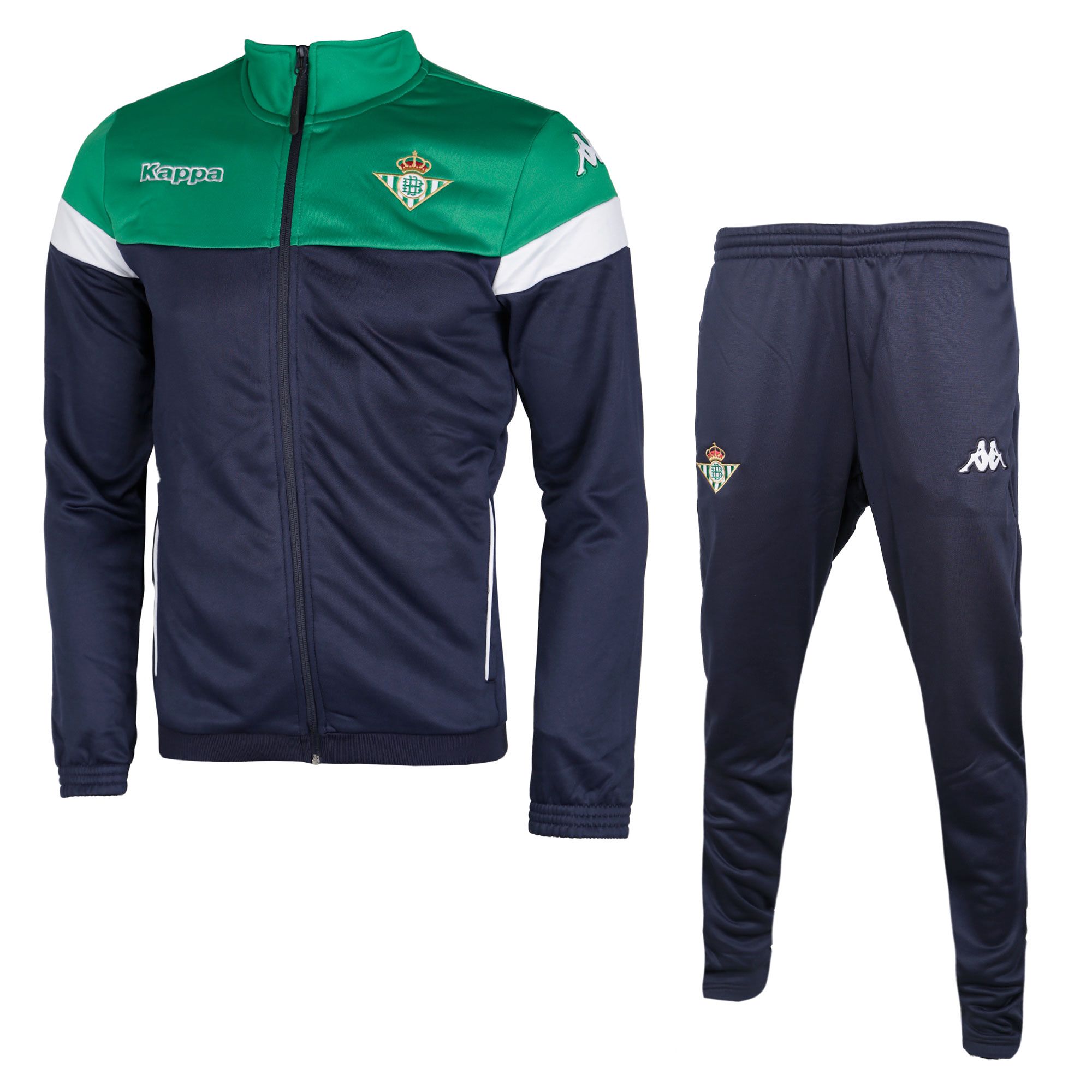 Chándal de Paseo Real Betis 2020/2021 Marino Verde - Fútbol Factory