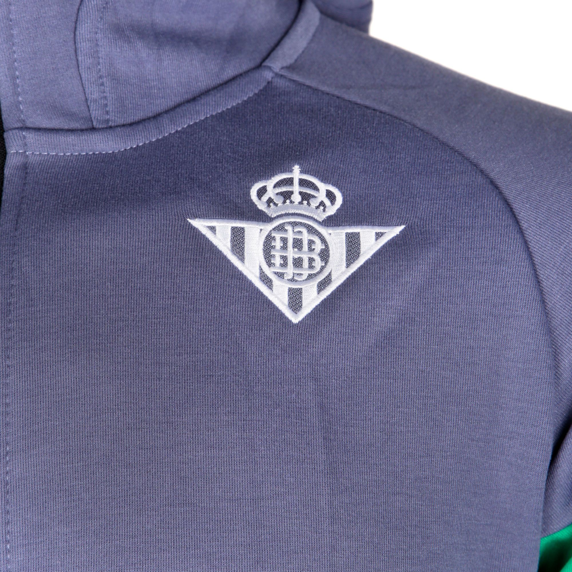 Chándal de Paseo Real Betis 2020/2021 Hooded Marino Verde - Fútbol Factory