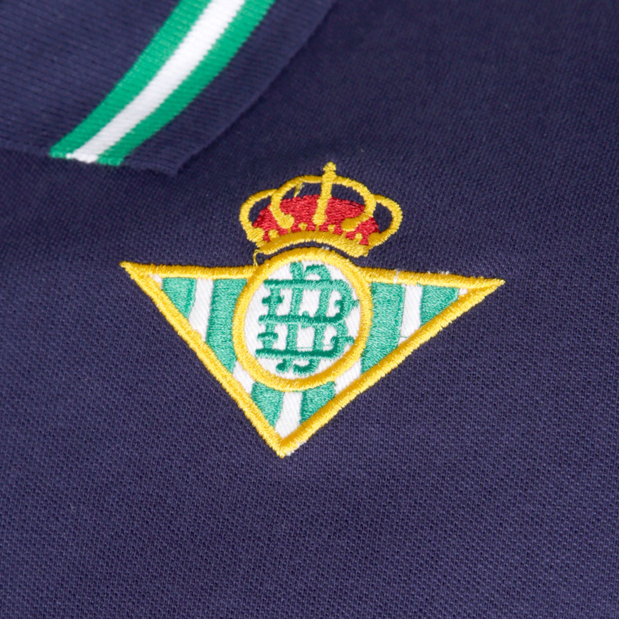 Polo de Paseo Real Betis 2020/2021 Marino - Fútbol Factory