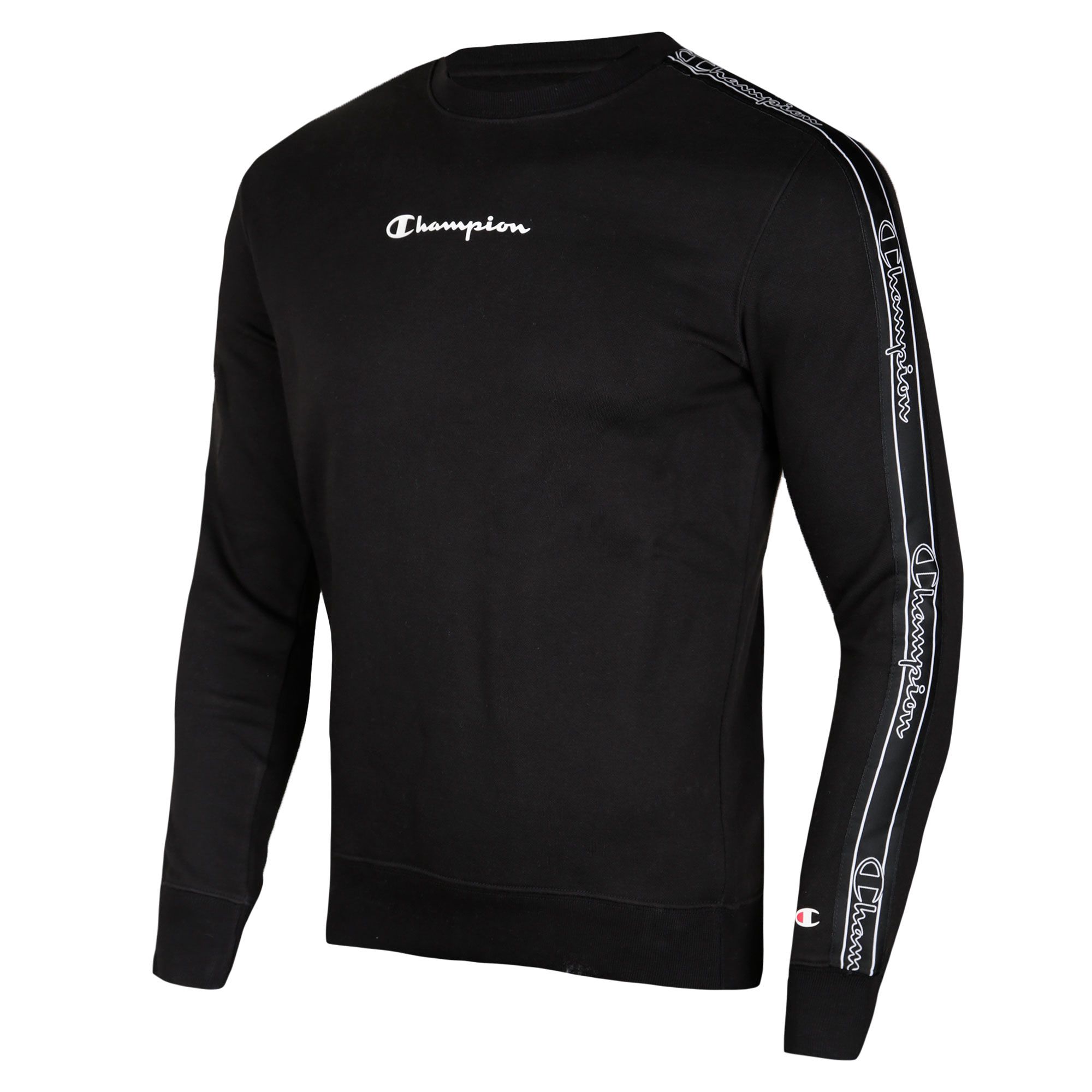 Sudadera de Paseo Champion Crew Negro - Fútbol Factory