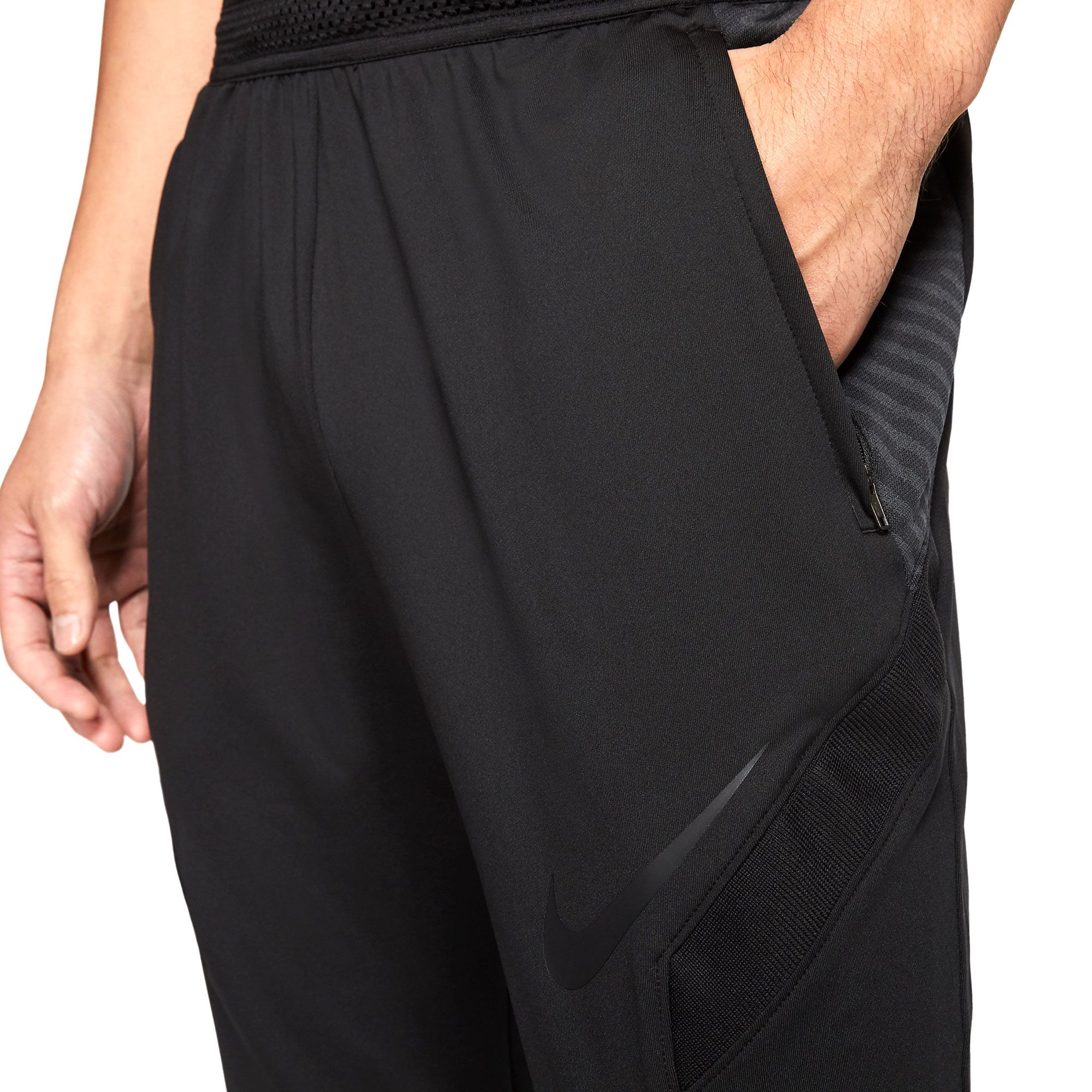 Pantalón Largo de Training Dri-FIT Strike Negro Rosa - Fútbol Factory