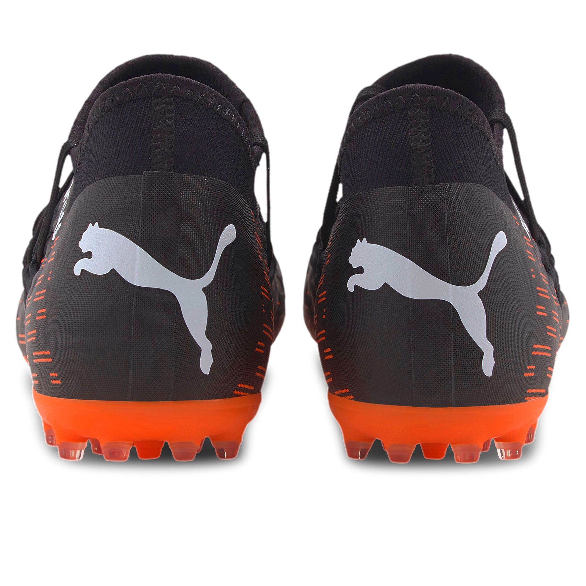 Botas de fútbol Puma Future 6.3 NETFIT MG Negro Naranja - Fútbol Factory