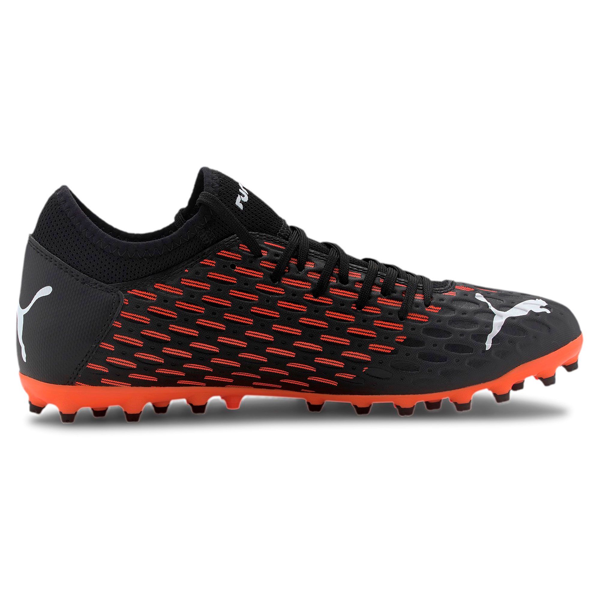 Botas de fútbol Puma Future 6.4 MG Negro Naranja - Fútbol Factory