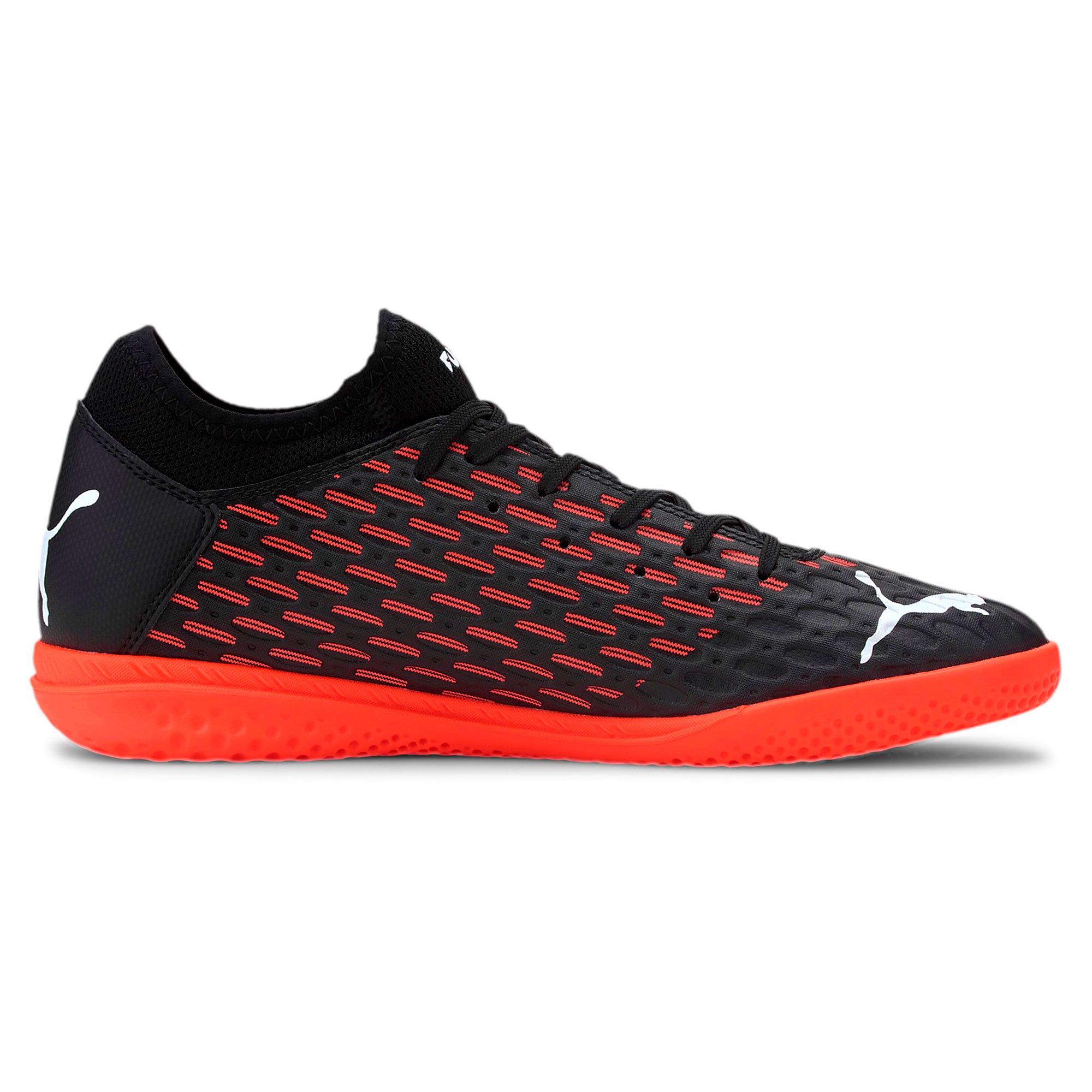 Zapatillas de Fútbol Sala Future 6.4 IT Negro Naranja - Fútbol Factory