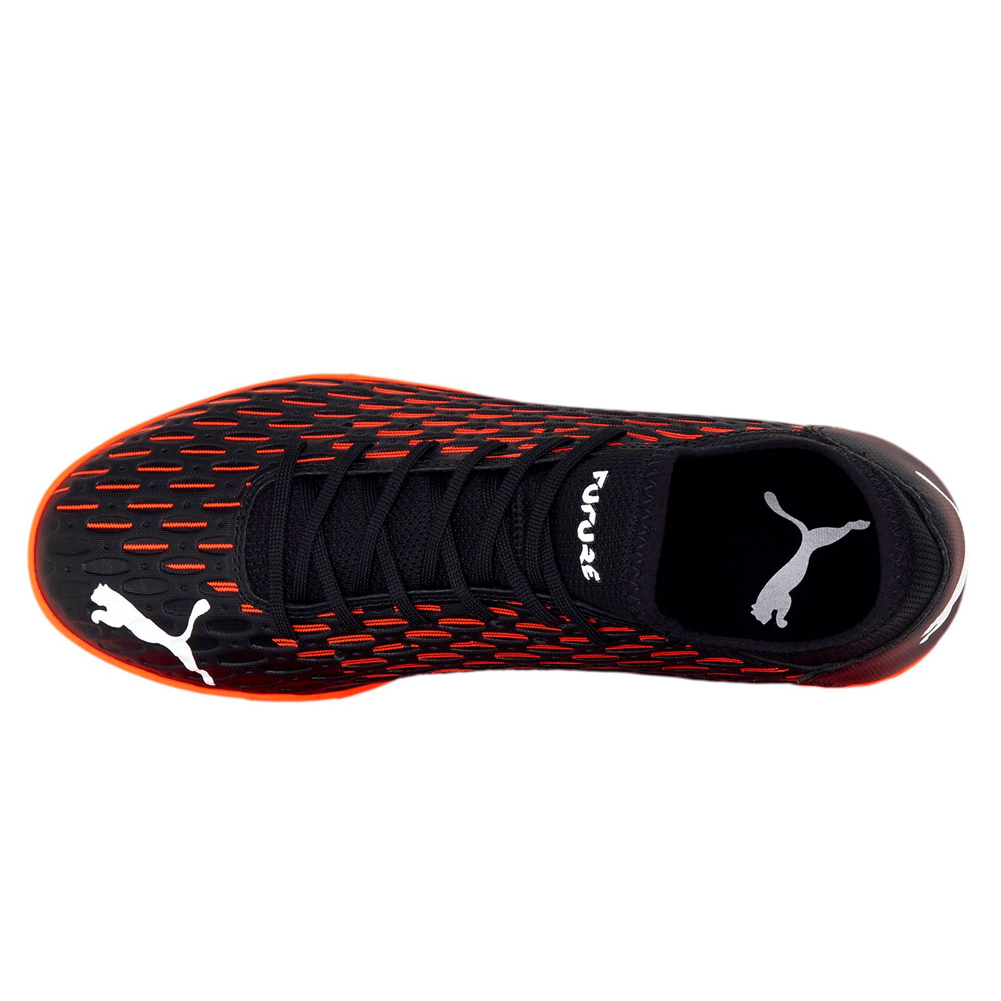 Zapatillas de Fútbol Sala Future 6.4 IT Negro Naranja - Fútbol Factory