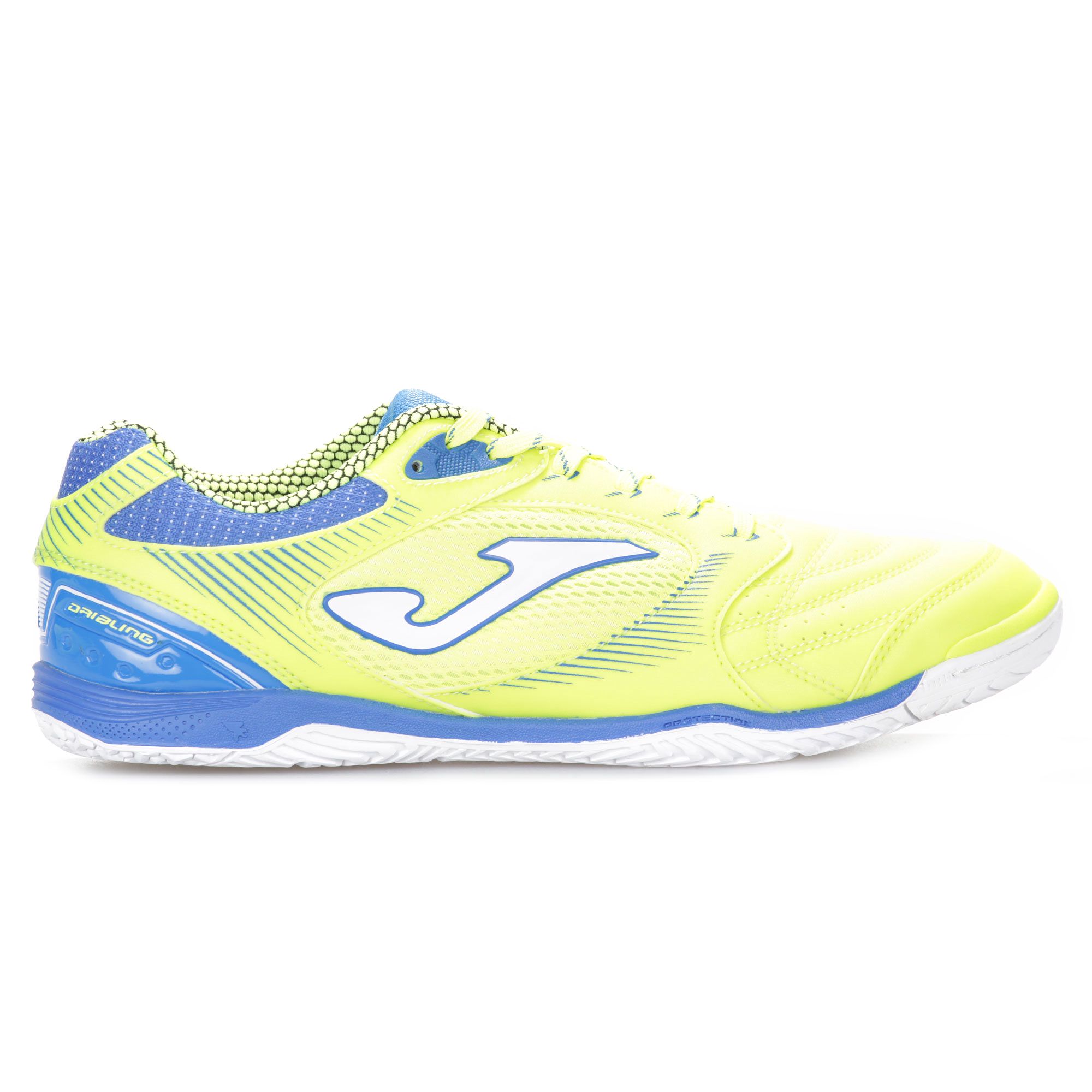Zapatillas de Fútbol Sala Dribling IN Fluor Azul - Fútbol Factory