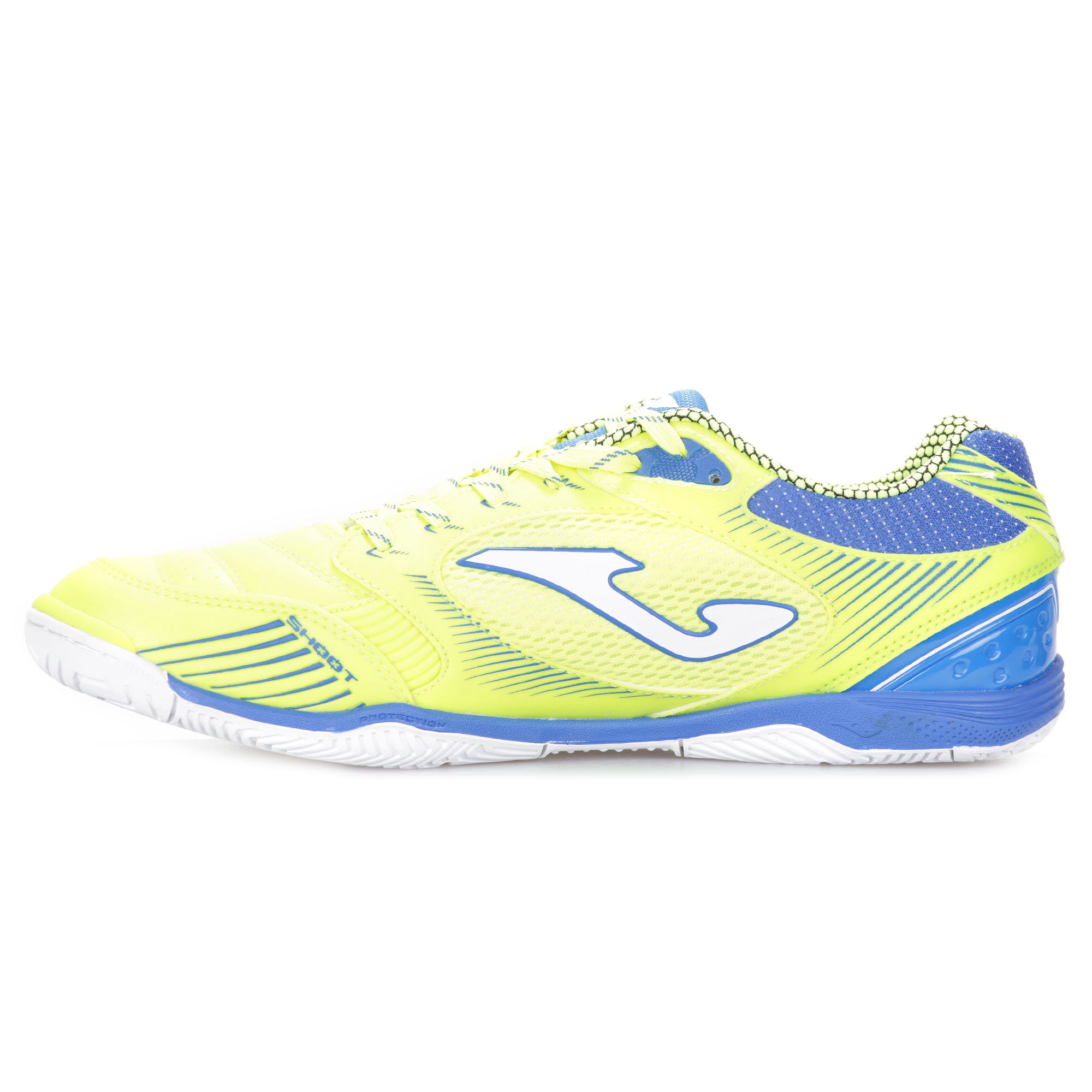 Zapatillas de Fútbol Sala Dribling IN Fluor Azul - Fútbol Factory