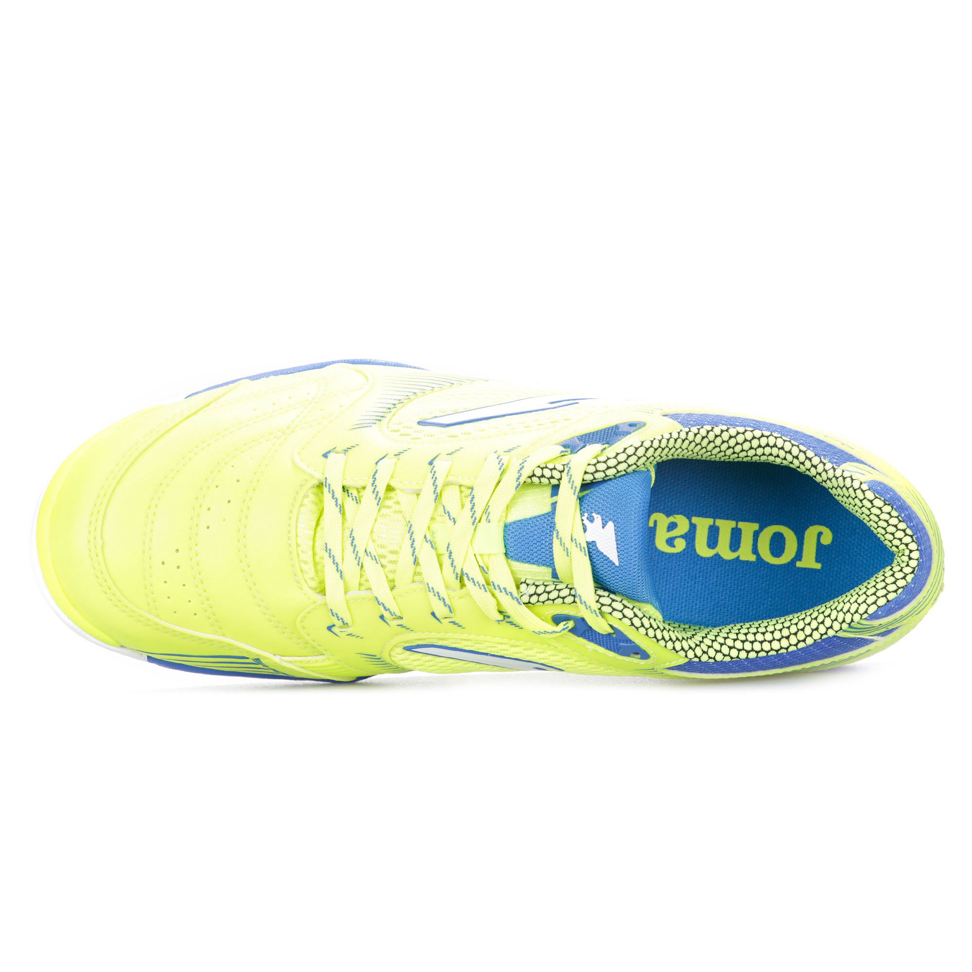 Zapatillas de Fútbol Sala Dribling IN Fluor Azul - Fútbol Factory