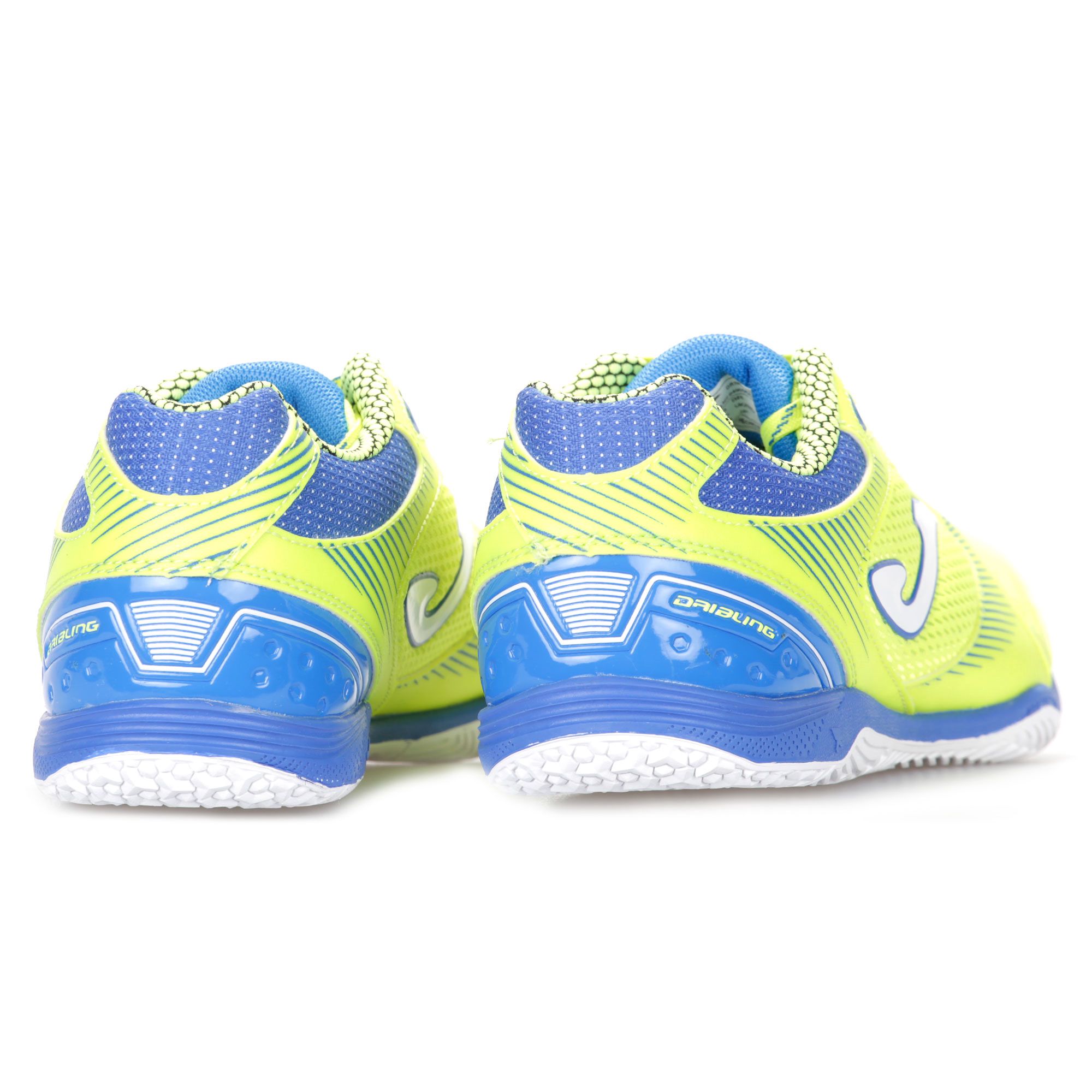 Zapatillas de Fútbol Sala Dribling IN Fluor Azul - Fútbol Factory