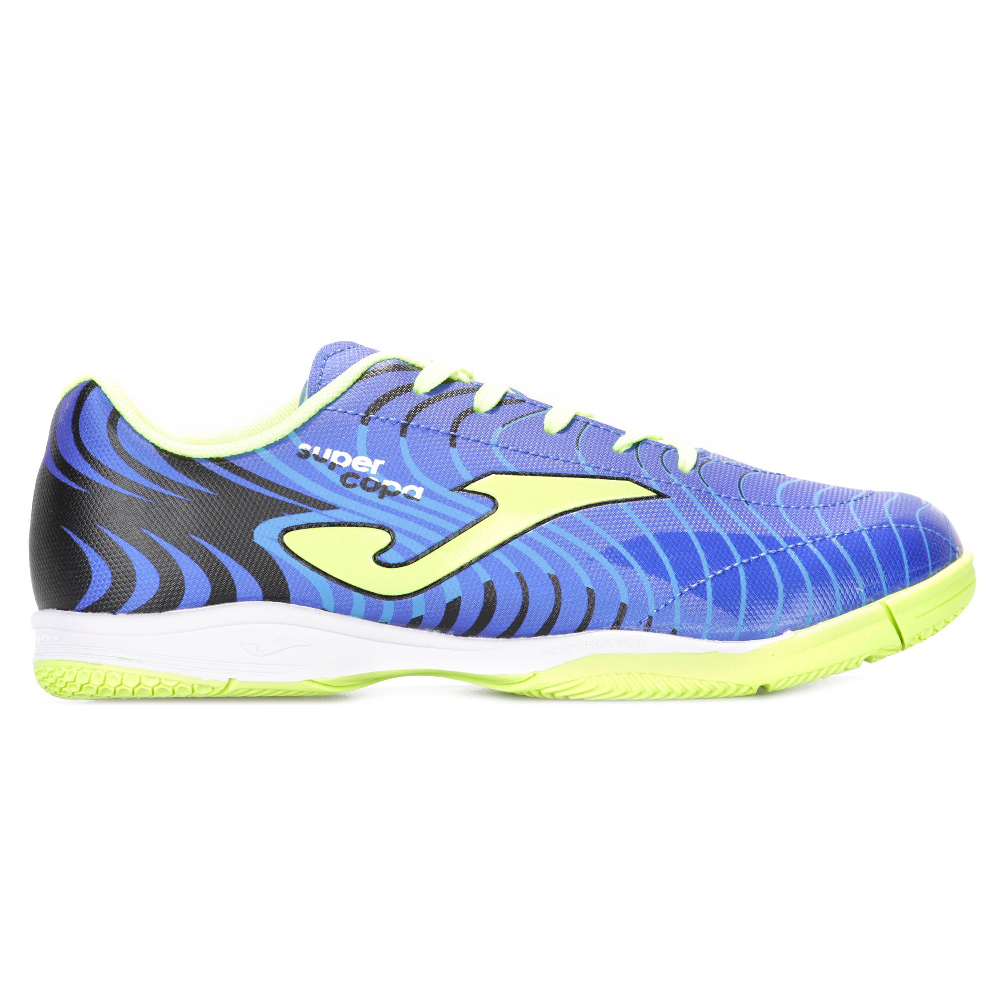 Zapatillas de Fútbol Sala Super Copa Junior Azul - Fútbol Factory