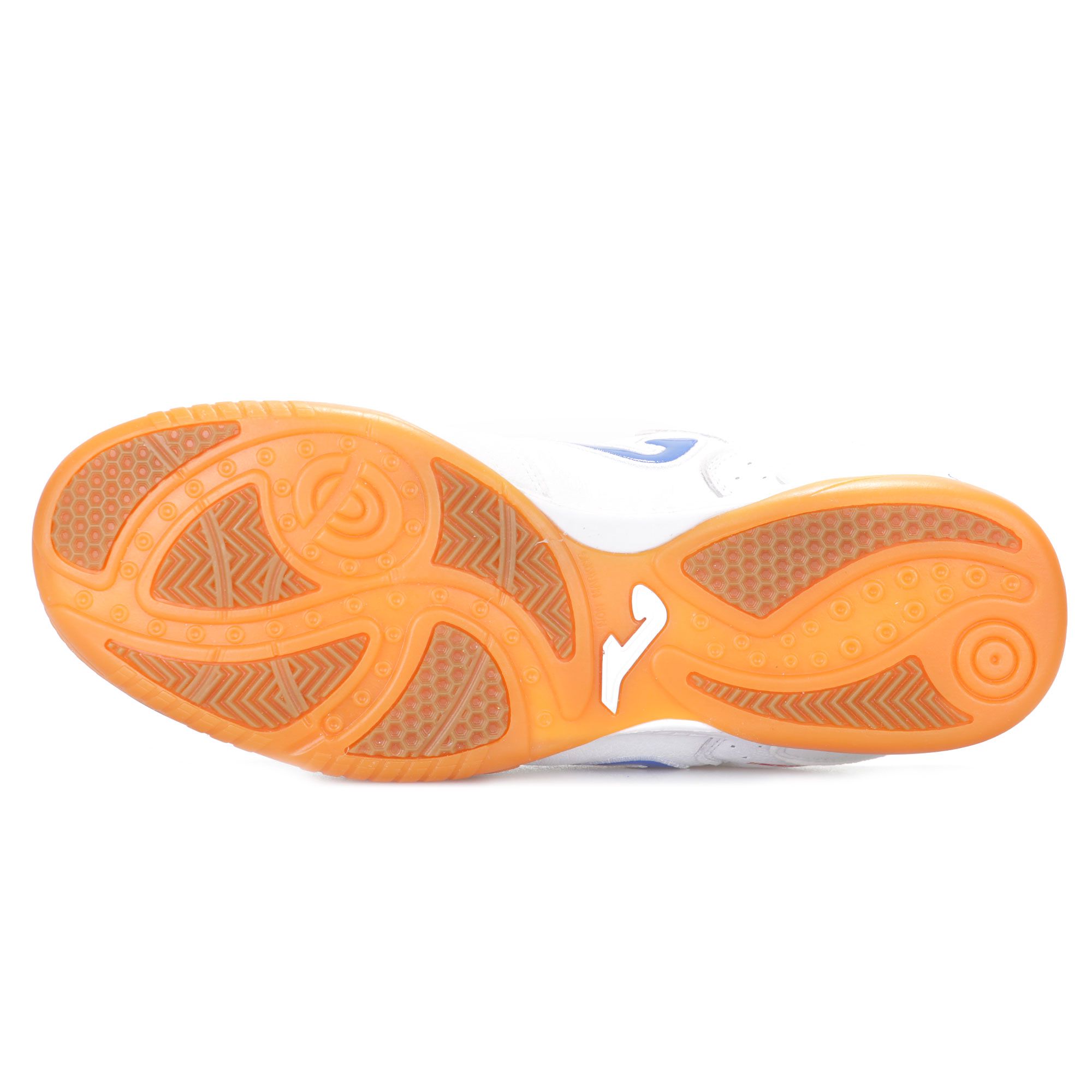 Zapatillas de Fútbol Sala Top Flex IN Blanco Azul - Fútbol Factory