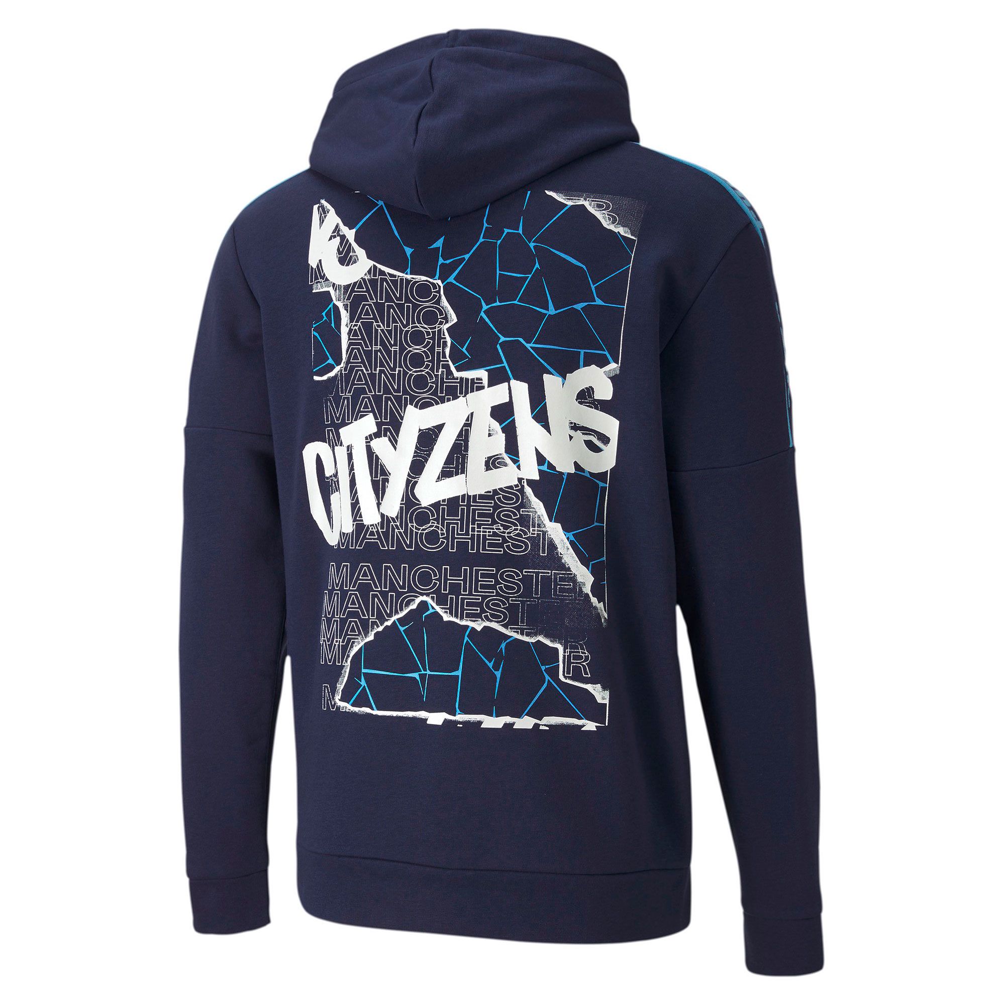 Sudadera de Paseo Manchester City 2020/2021 FtblCulture Marino - Fútbol Factory