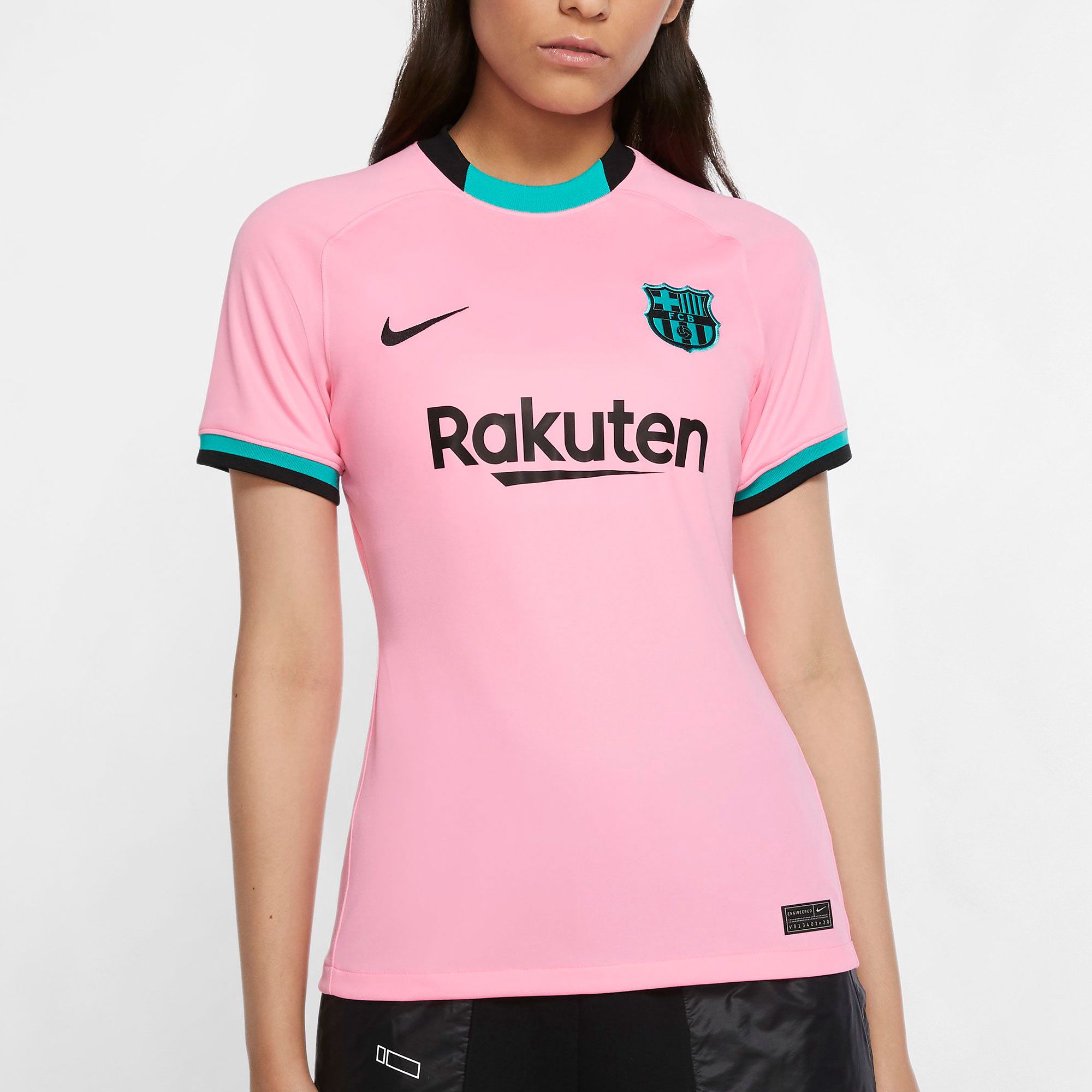 Camiseta 3ª FC Barcelona 2020/2021 Mujer Rosa - Fútbol Factory