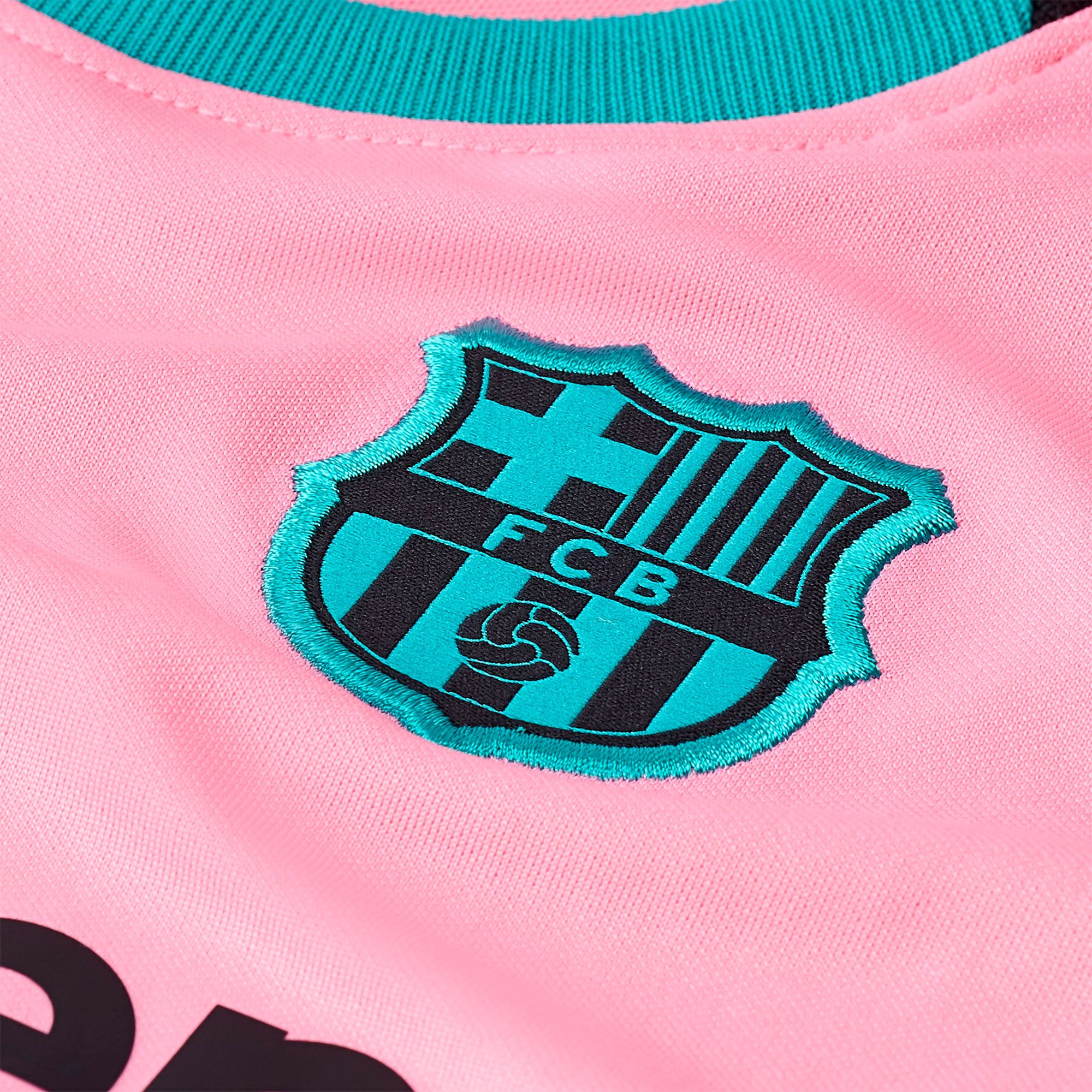 Conjunto 3ª FC Barcelona 2020/2021 Infantil Rosa - Fútbol Factory