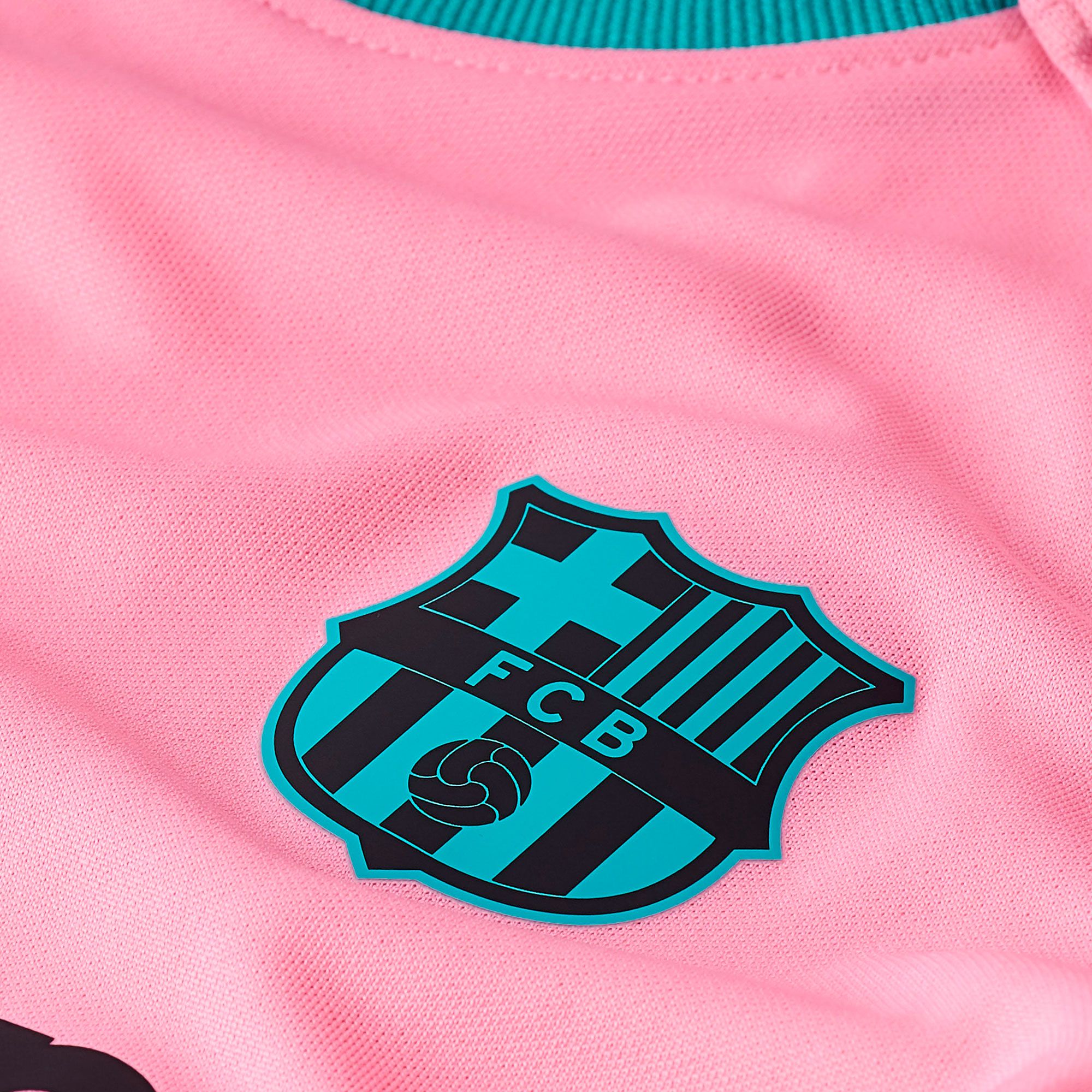 Miniconjunto 3ª FC Barcelona 2020/2021 Bebé Rosa - Fútbol Factory