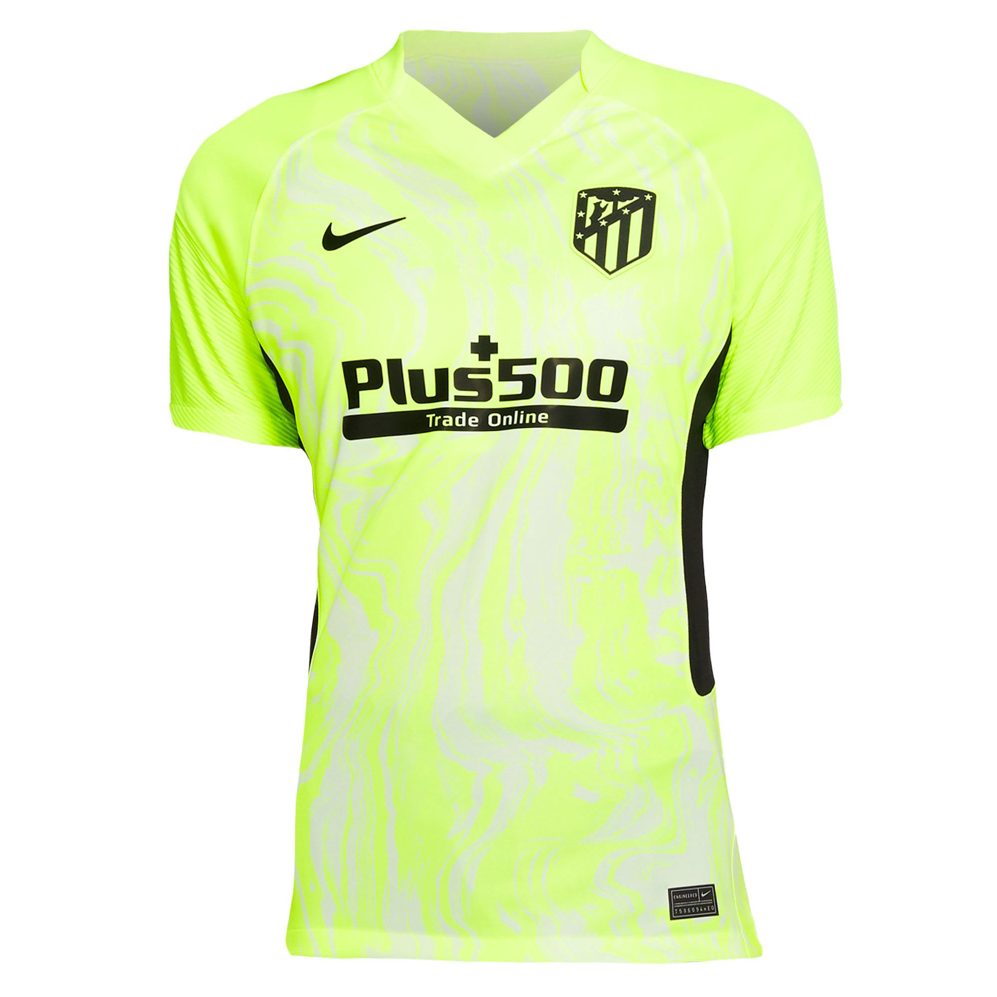 Camiseta 3ª Atlético de Madrid 2020/2021 Mujer Amarillo Flúor - Fútbol Factory