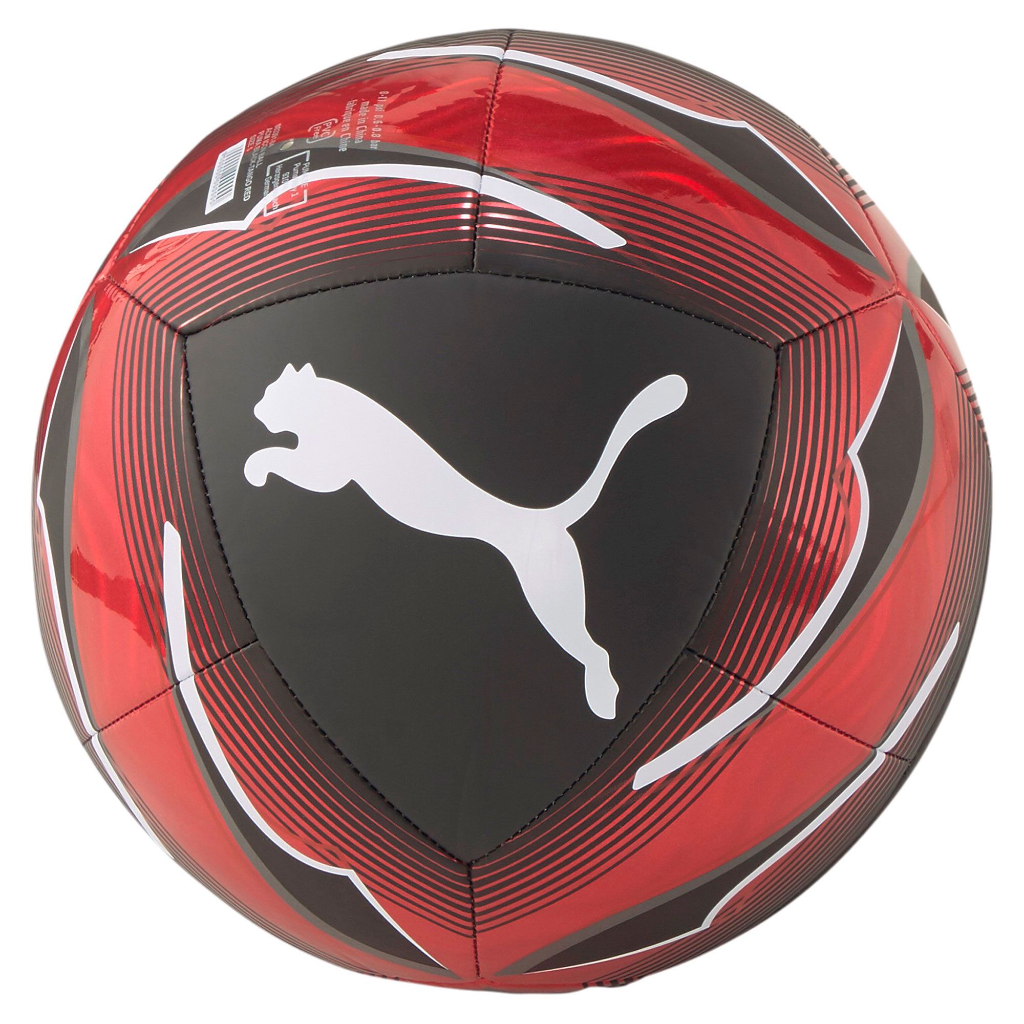 Balón de Fútbol 11 AC Milan 2020/2021 Negro - Fútbol Factory