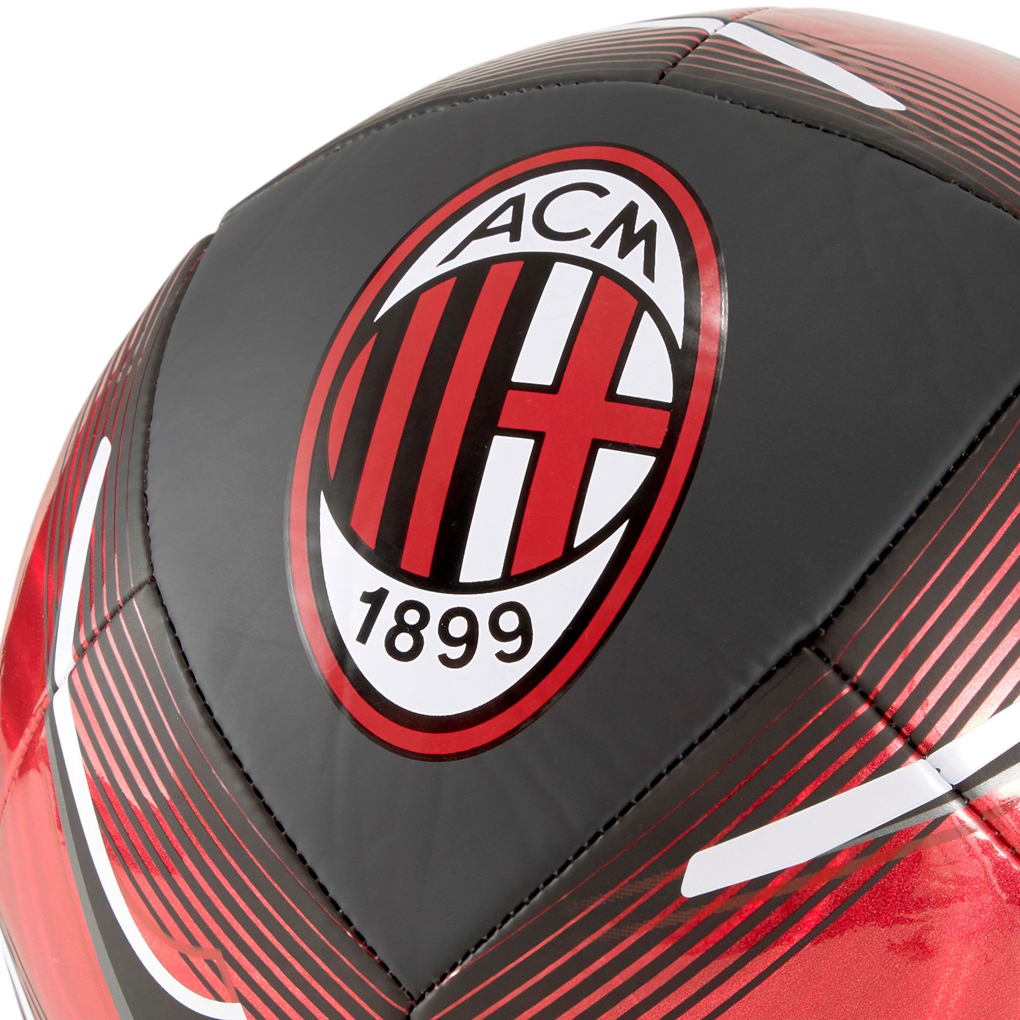 Balón de Fútbol 11 AC Milan 2020/2021 Negro - Fútbol Factory
