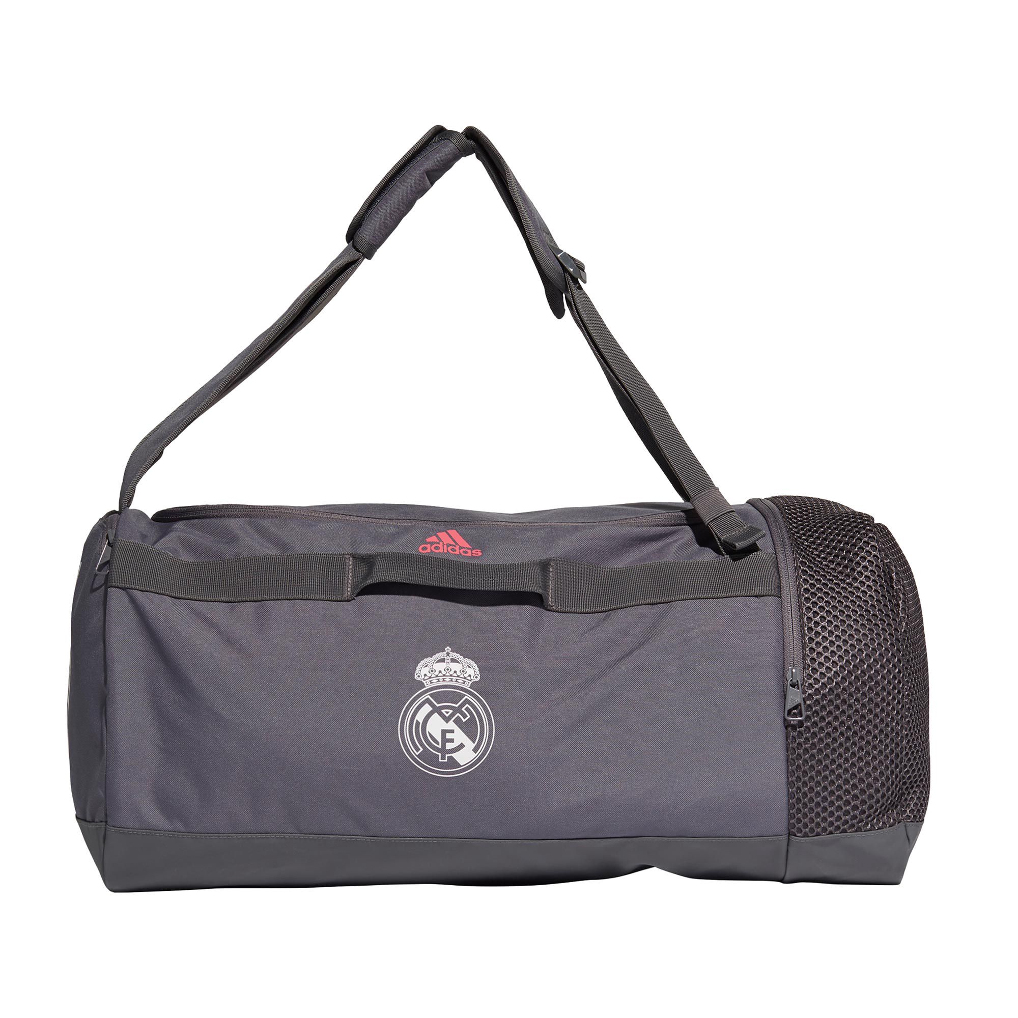 Bolsa de Deporte Real Madrid 2020/2021 Duffel Gris - Fútbol Factory