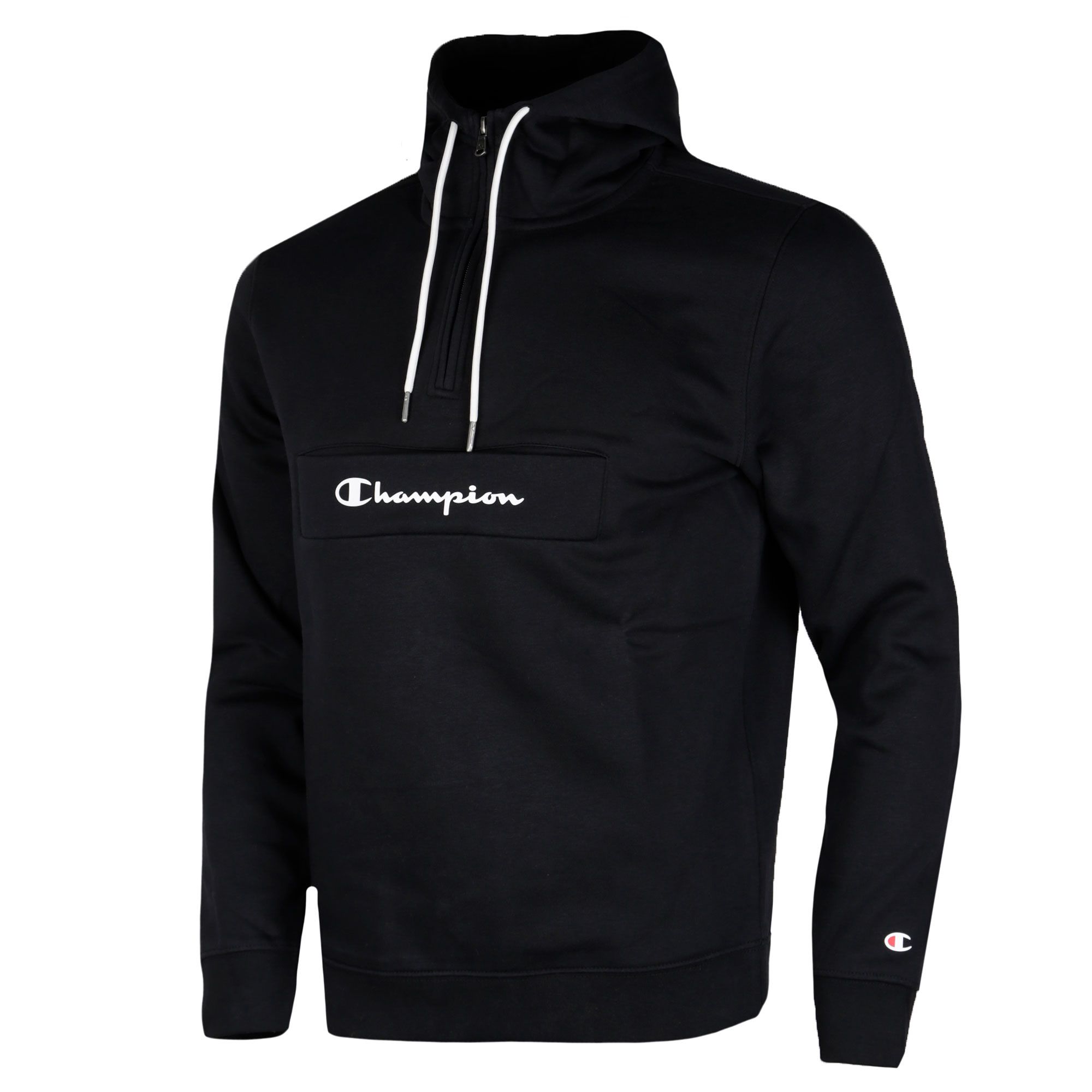 Sudadera de Paseo Champion Zip HD Negro - Fútbol Factory