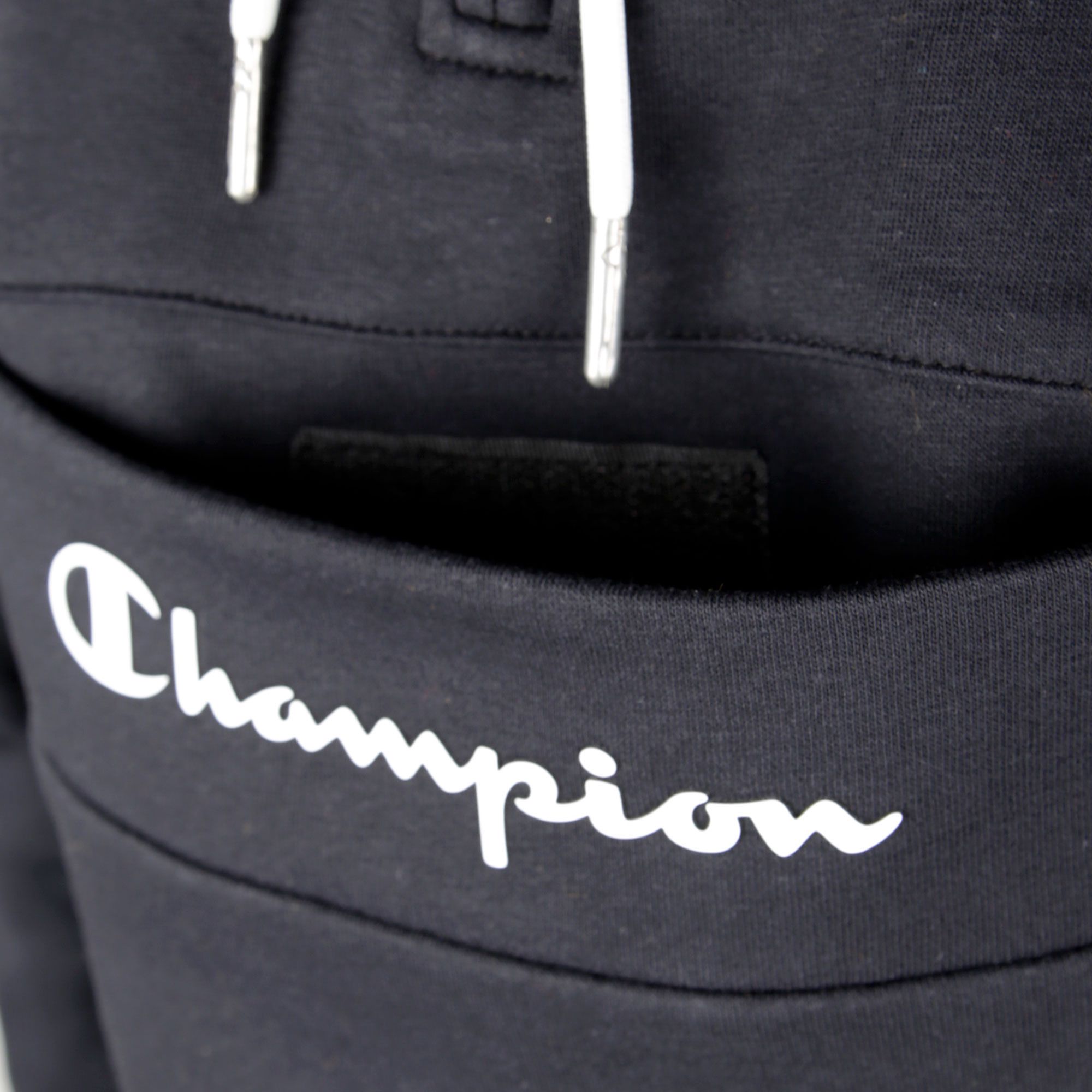 Sudadera de Paseo Champion Zip HD Negro - Fútbol Factory