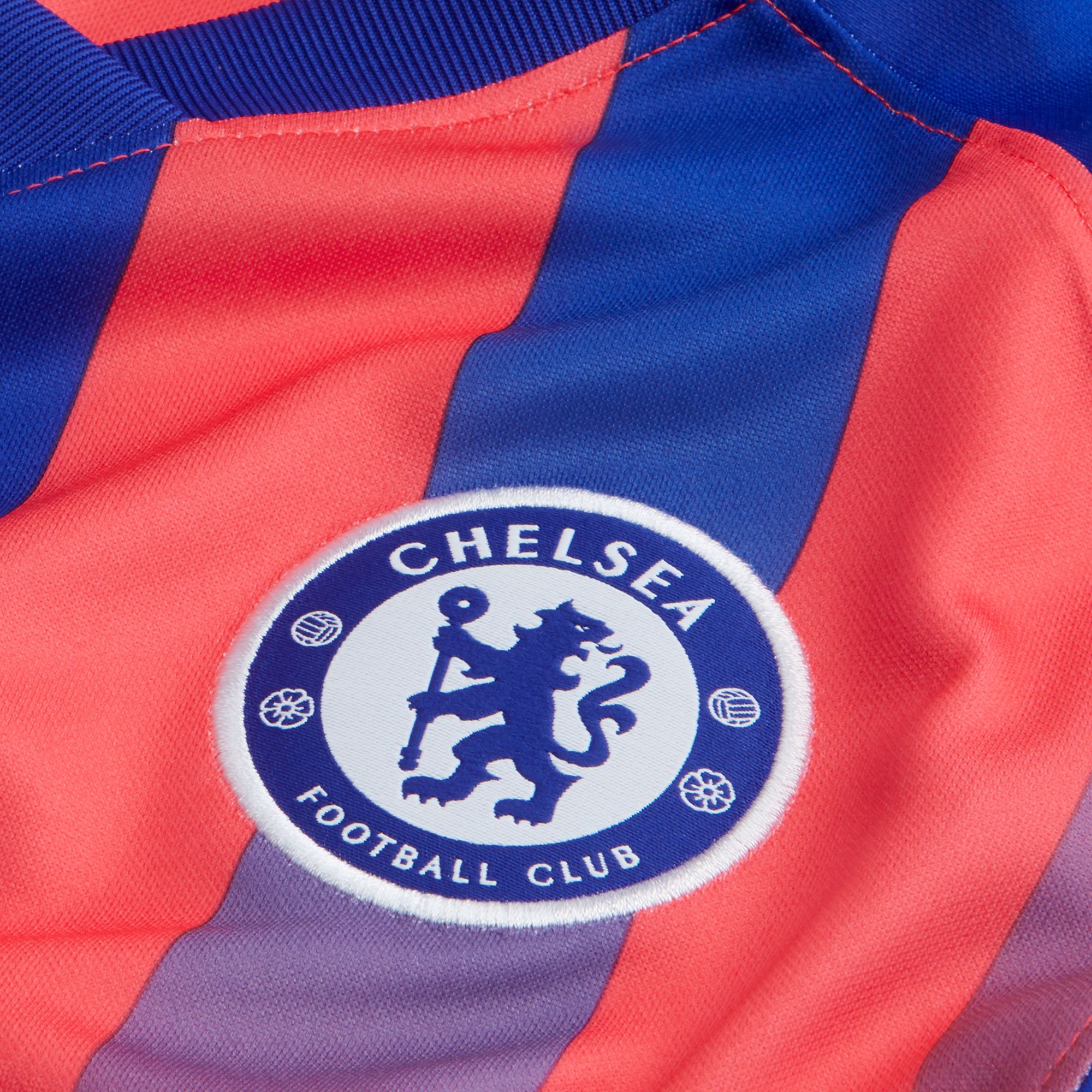 Camiseta 3ª Chelsea FC 2020/2021 Junior Rojo Azul - Fútbol Factory