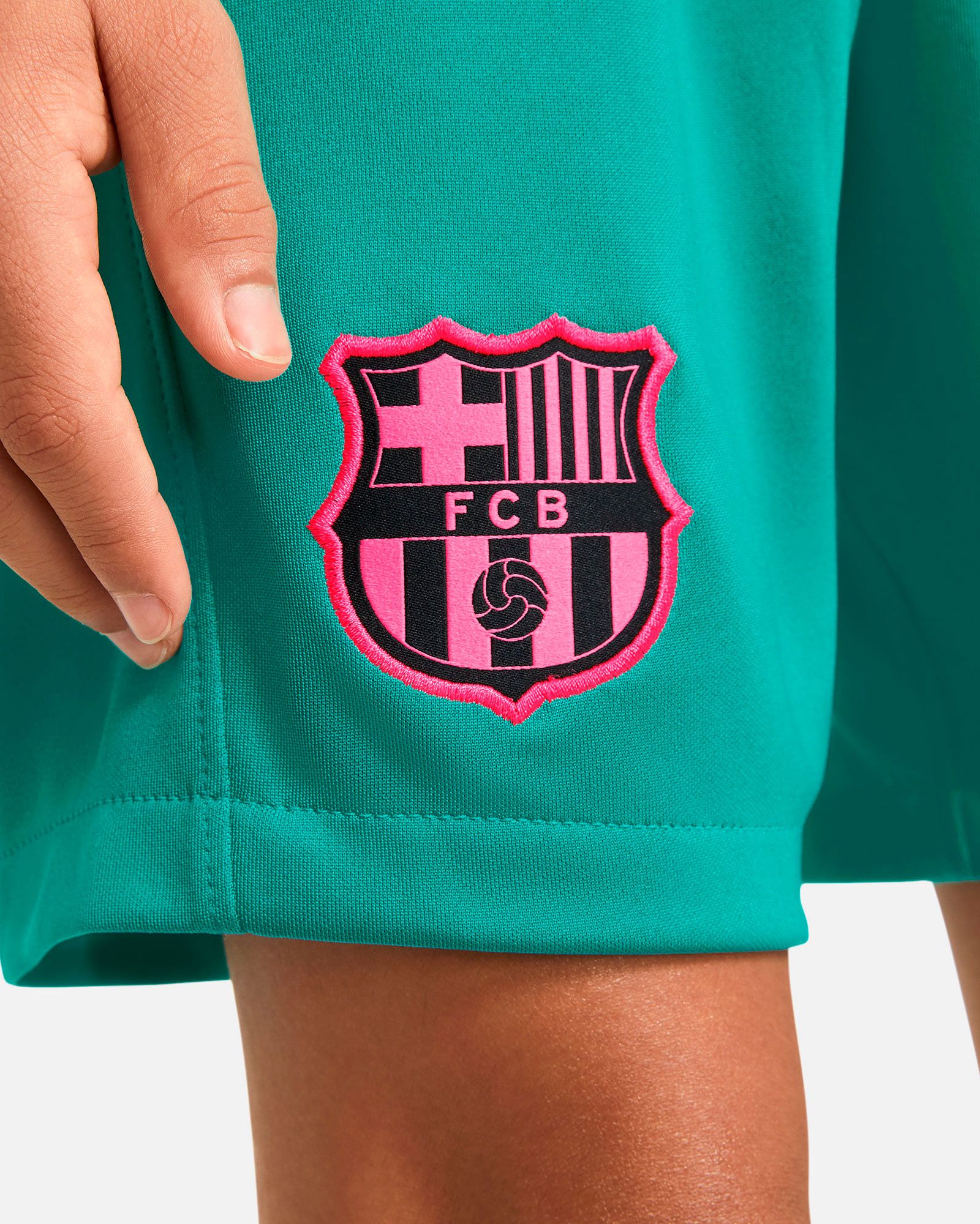 Pantalón 3ª FC Barcelona 2020/2021 Stadium Junior Negro - Fútbol Factory